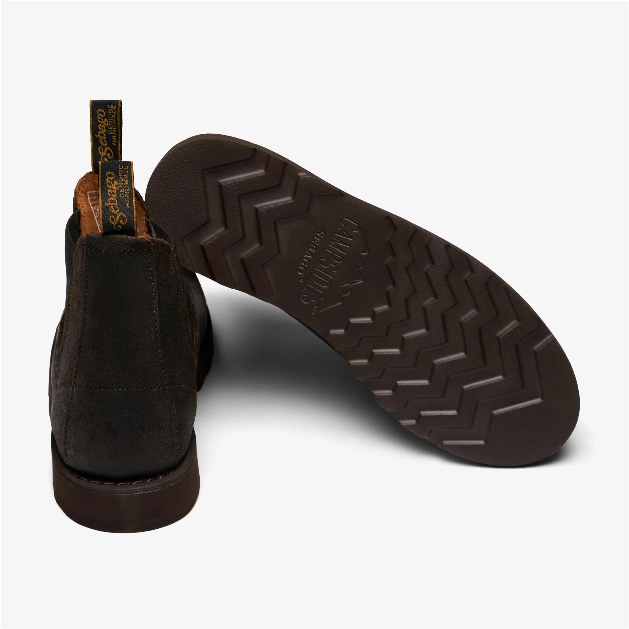 YANSA SUEDE - Ankle Boots - Mid Cut - Man - Dk Brown-Brown Seal - Image 4