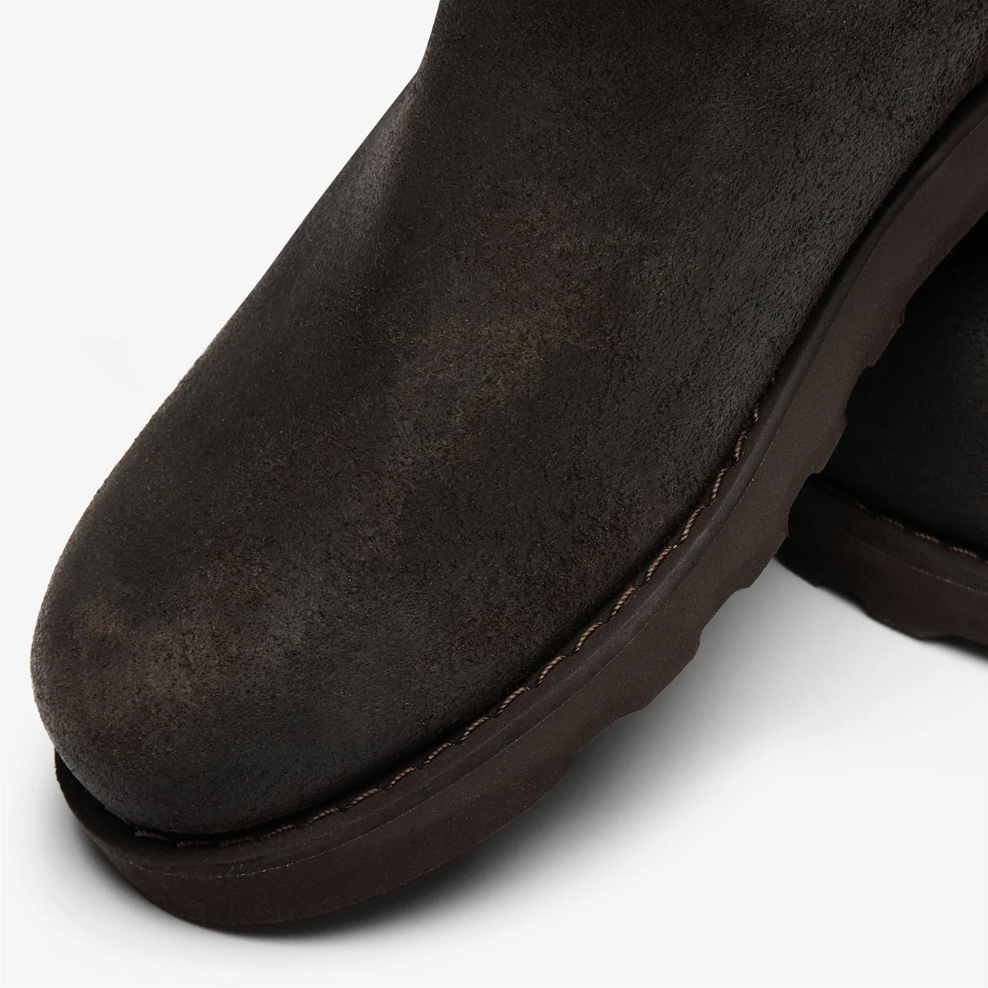 YANSA SUEDE - Ankle Boots - Mid Cut - Man - Dk Brown-Brown Seal - Image 6