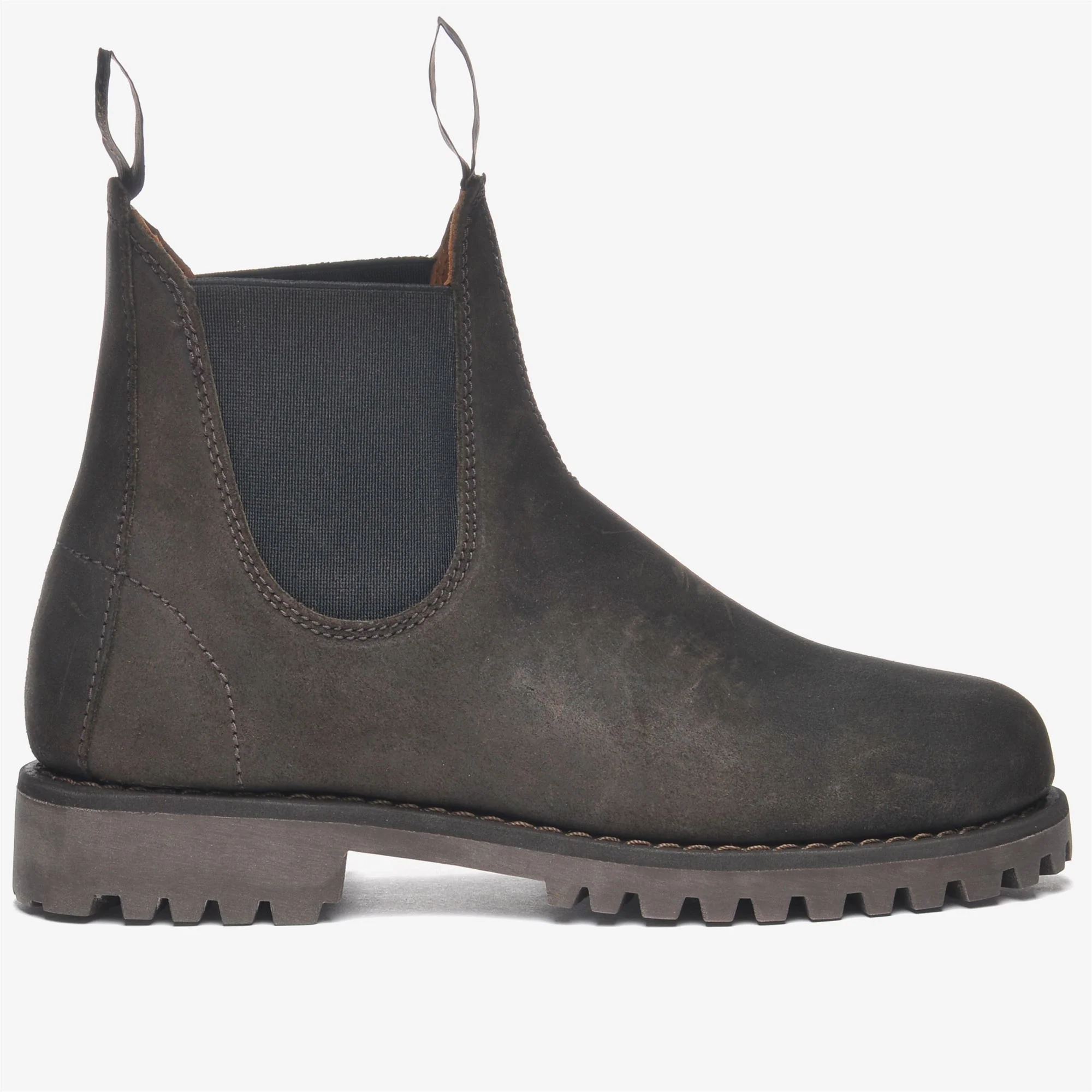 YANSA LUG SUEDE WAXY WOMAN - Ankle Boots - Mid Cut - Woman - Total Dk Brown-Brown Seal