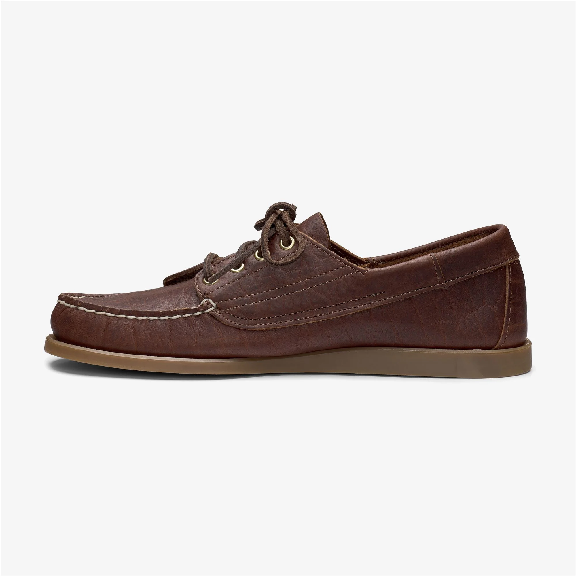 ASKOOK ARTISAN MOMOTH - Docksides - Moccasin - Man - Dk Brown-Gum-Brown Seal-Brown Dk Ocra - Image 3