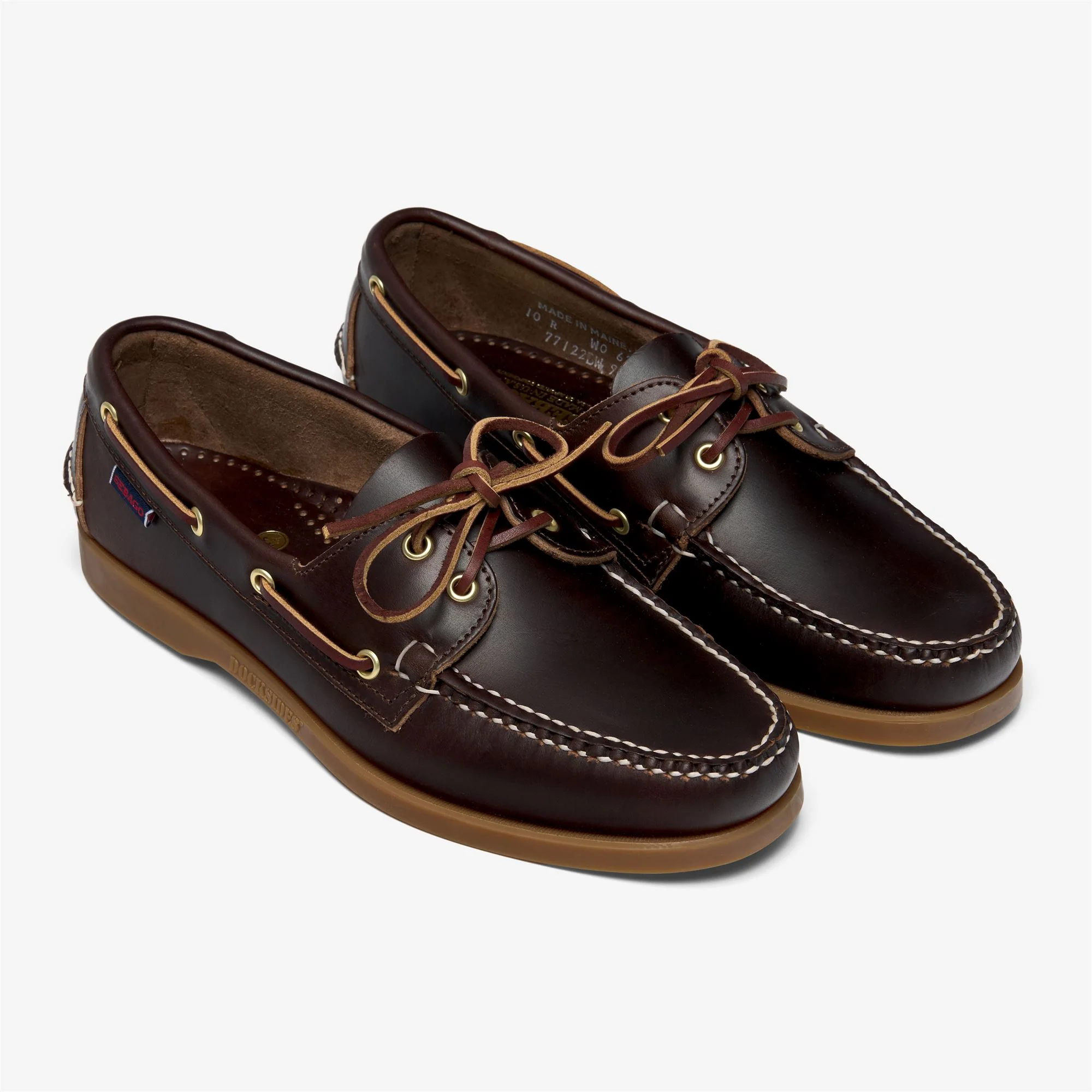 DOCKSIDES MADE IN USA - Docksides - Mocassin - Man - Brown-Gum-Brown-Brown Dk Ocra - Image 2