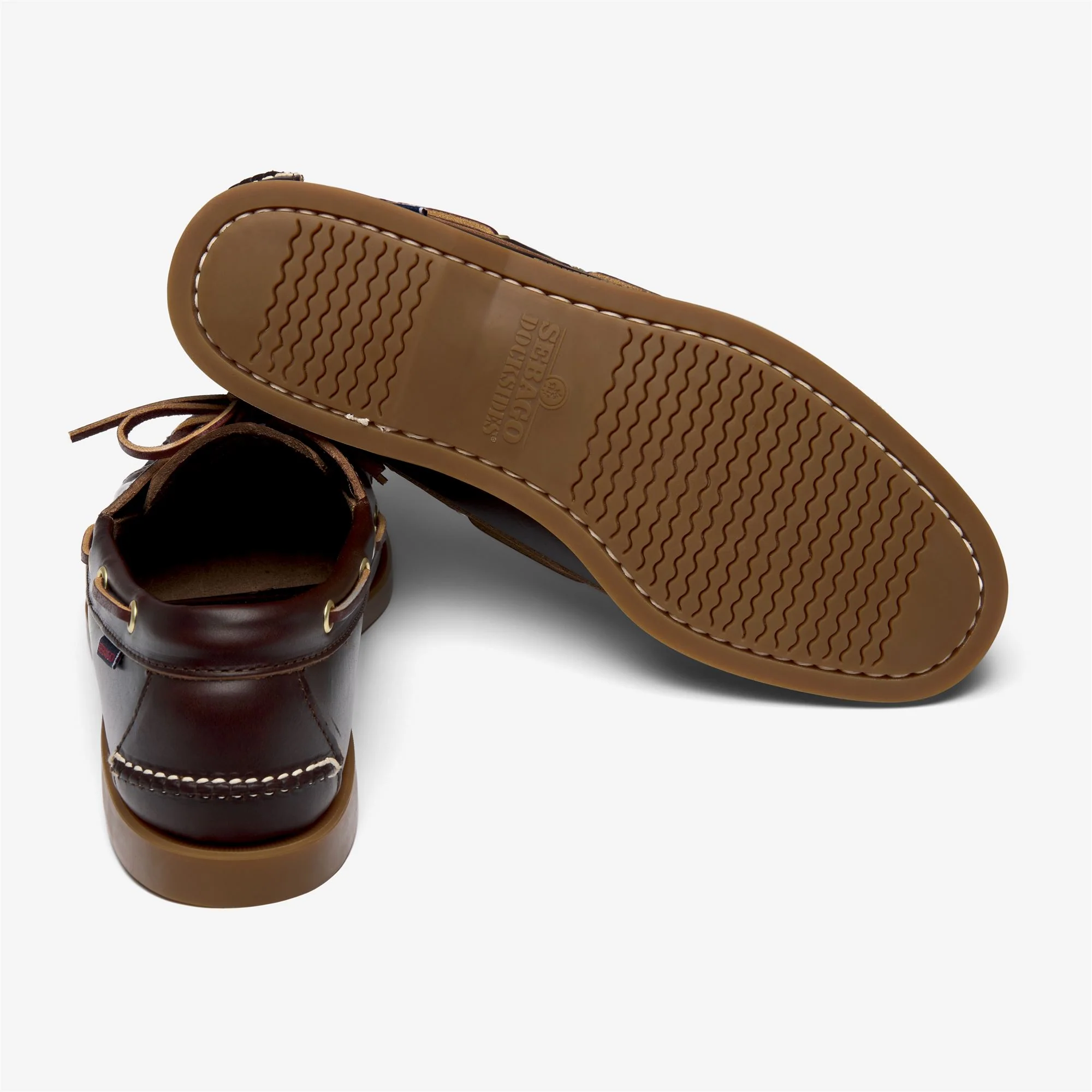 DOCKSIDES MADE IN USA - Docksides - Mocassin - Man - Brown-Gum-Brown-Brown Dk Ocra - Image 4
