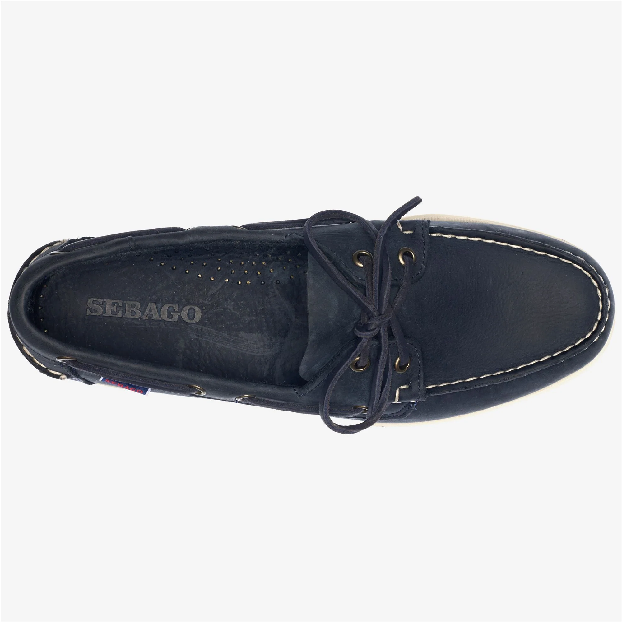 DOCKSIDES PORTLAND CRAZY H - Docksides - Mocassin - Man - Blue Navy - Image 4