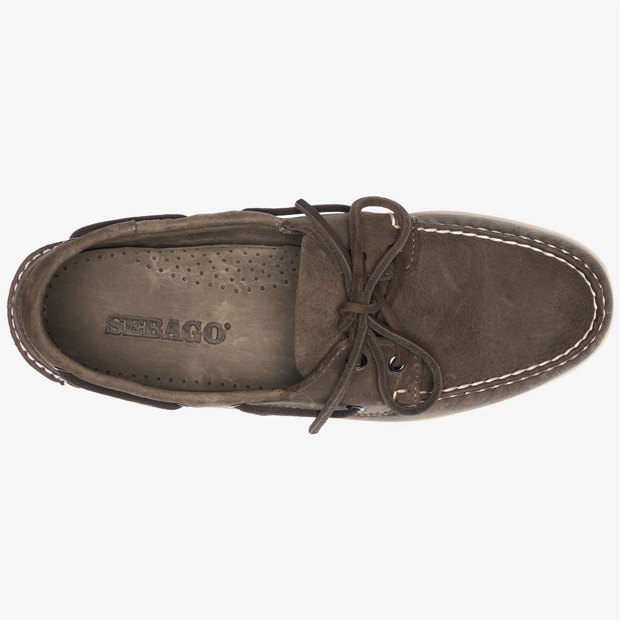 DOCKSIDES PORTLAND CRAZY H - Docksides - Mocassin - Man - Dk Grey-Grey Gunmetal - Image 4