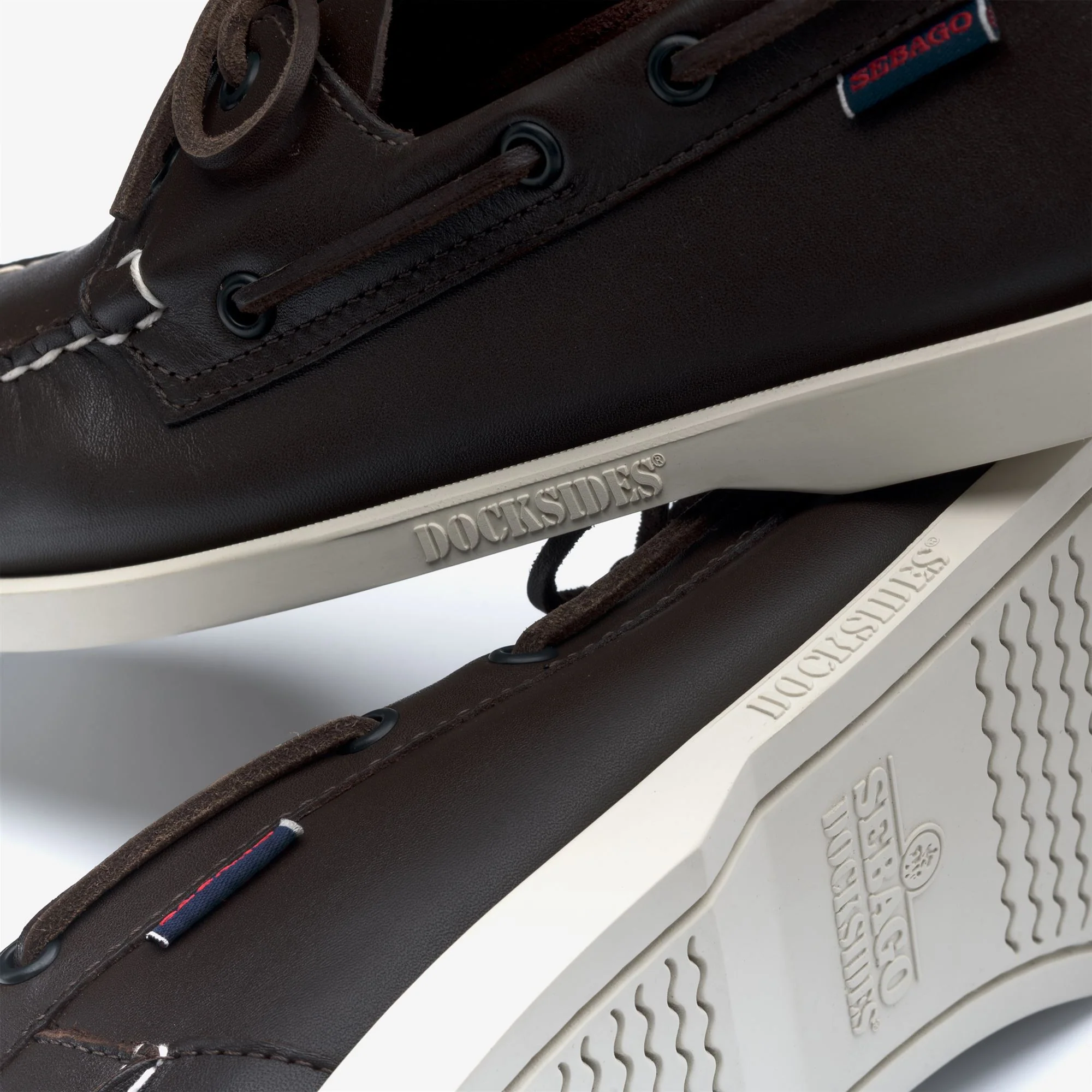 DOCKSIDES PORTLAND - Docksides - Mocassin - Man - Dk Brown-Brown Seal - Image 5