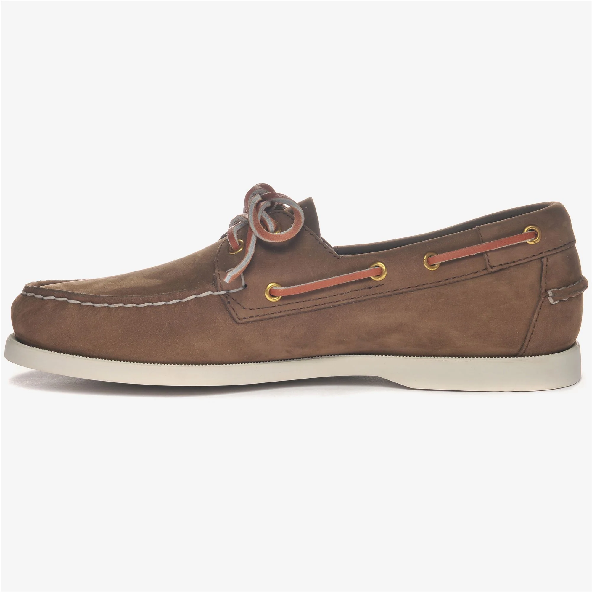 DOCKSIDES PORTLAND NUBUCK - Docksides - Mocassin - Man - Brown Dk-Yellow Gold-Brown Seal-Yellow Cadmium - Image 3
