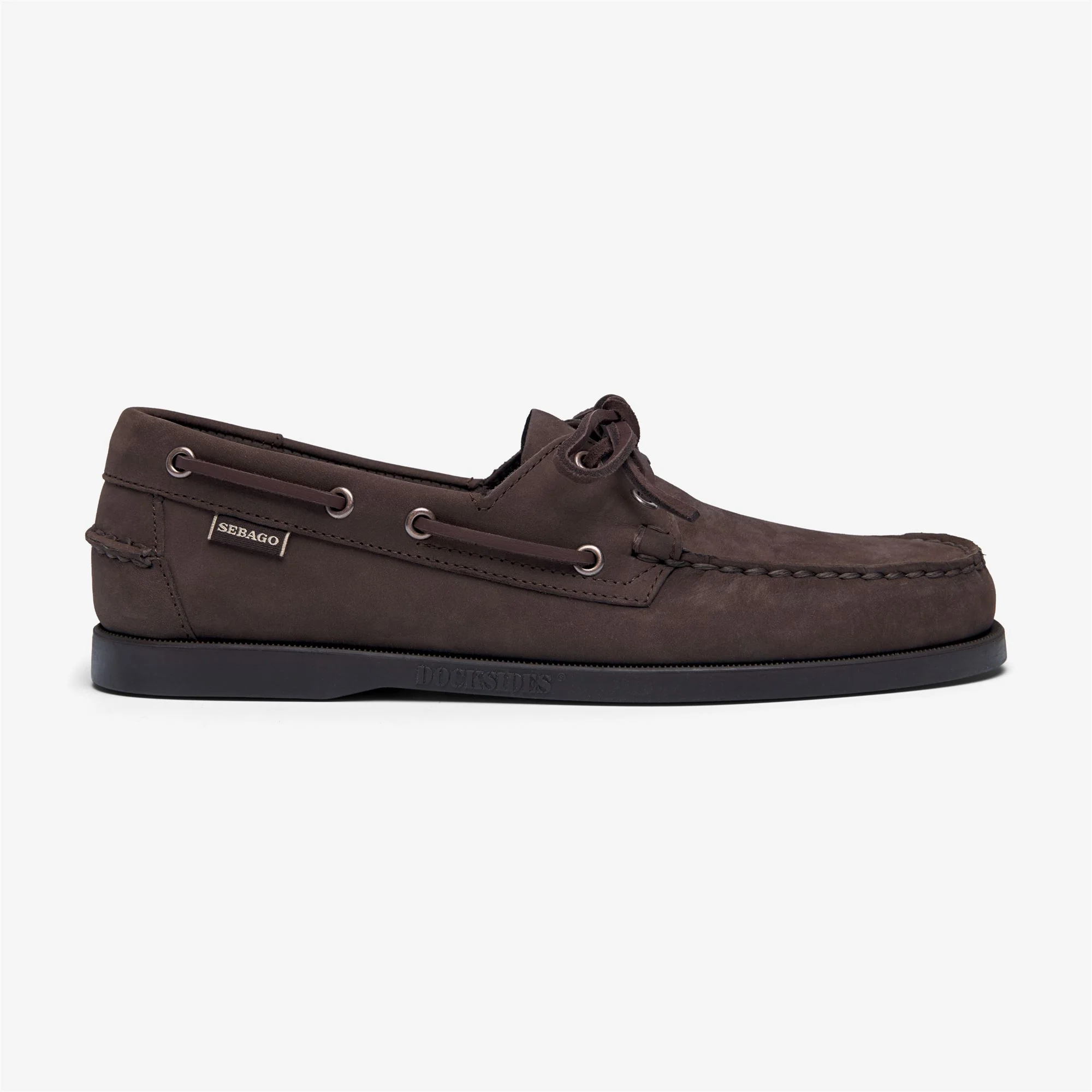 DOCKSIDES PORTLAND NUBUCK - Docksides - Mocassin - Man - Total brown chocolate