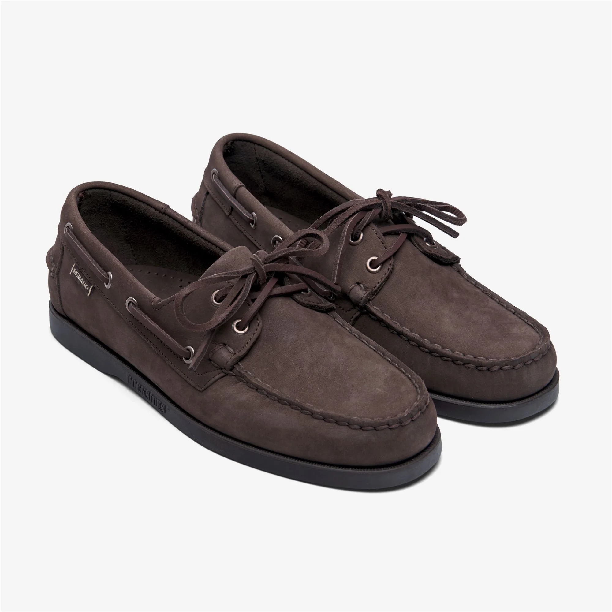 DOCKSIDES PORTLAND NUBUCK - Docksides - Mocassin - Man - Total brown chocolate - Image 2
