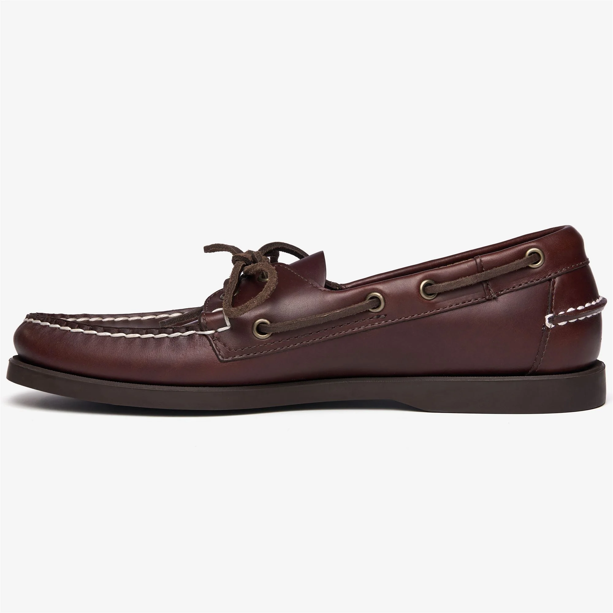 DOCKSIDES PORTLAND WAXED - Docksides - Mocassin - Man - Dk Brown-Gum-Brown Seal-Brown Dk Ocra - Image 3