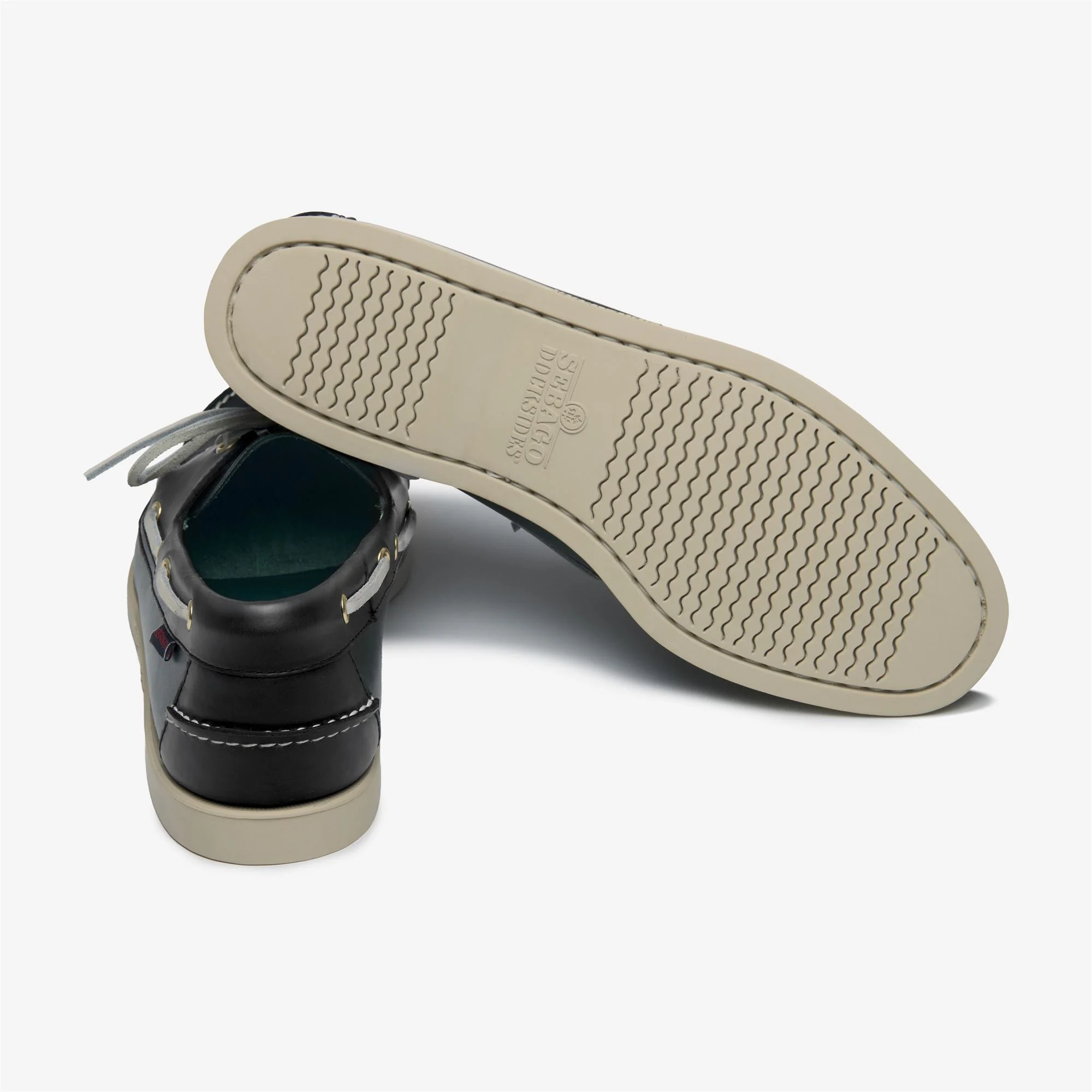 DOCKSIDES PORTLAND WAXED - Docksides - Mocassin - Man - Green Forest-Blue Navy - Image 4