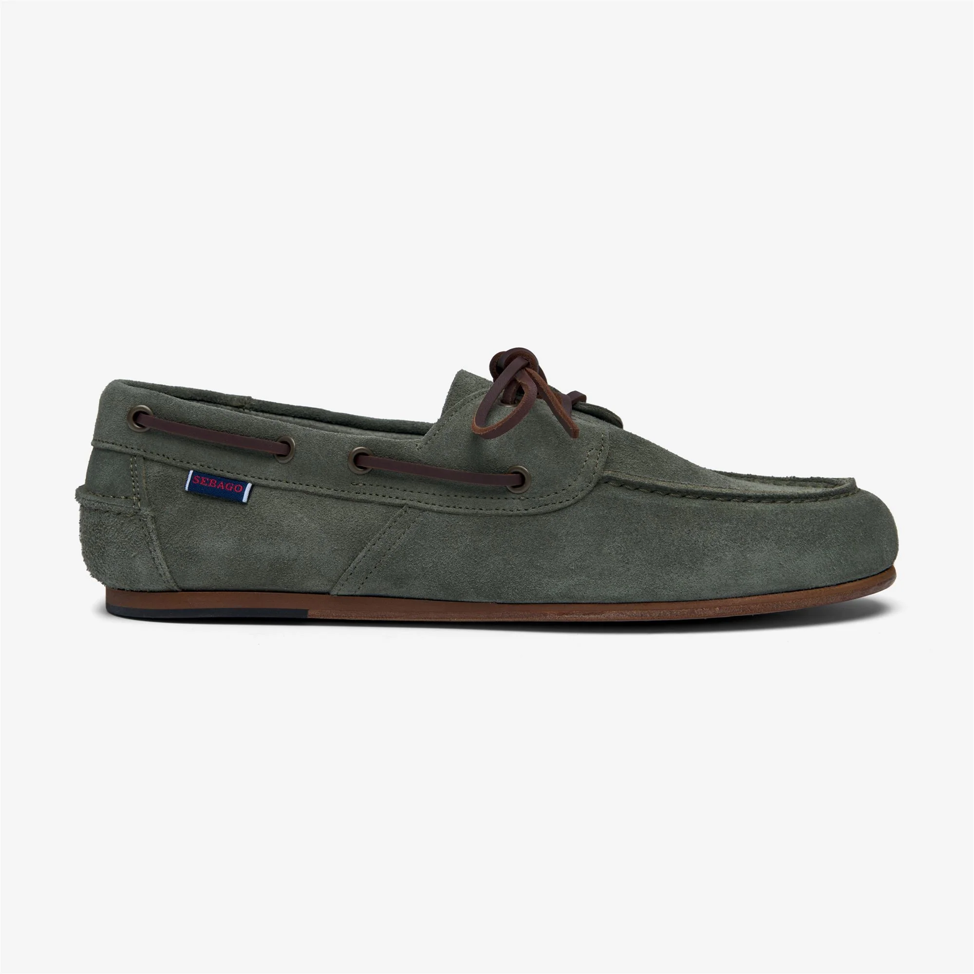 OWEN - Docksides - Mocassin - Man - Green Military-Brown Oliva