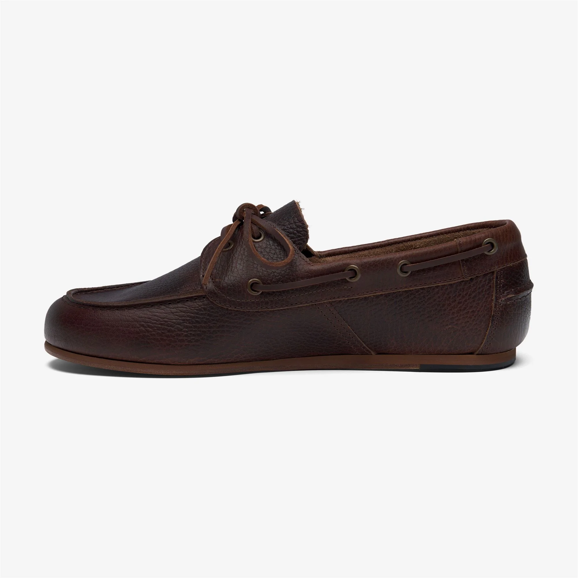 OWEN TUMBLED - Docksides - Mocassin - Man - Brown - Image 3