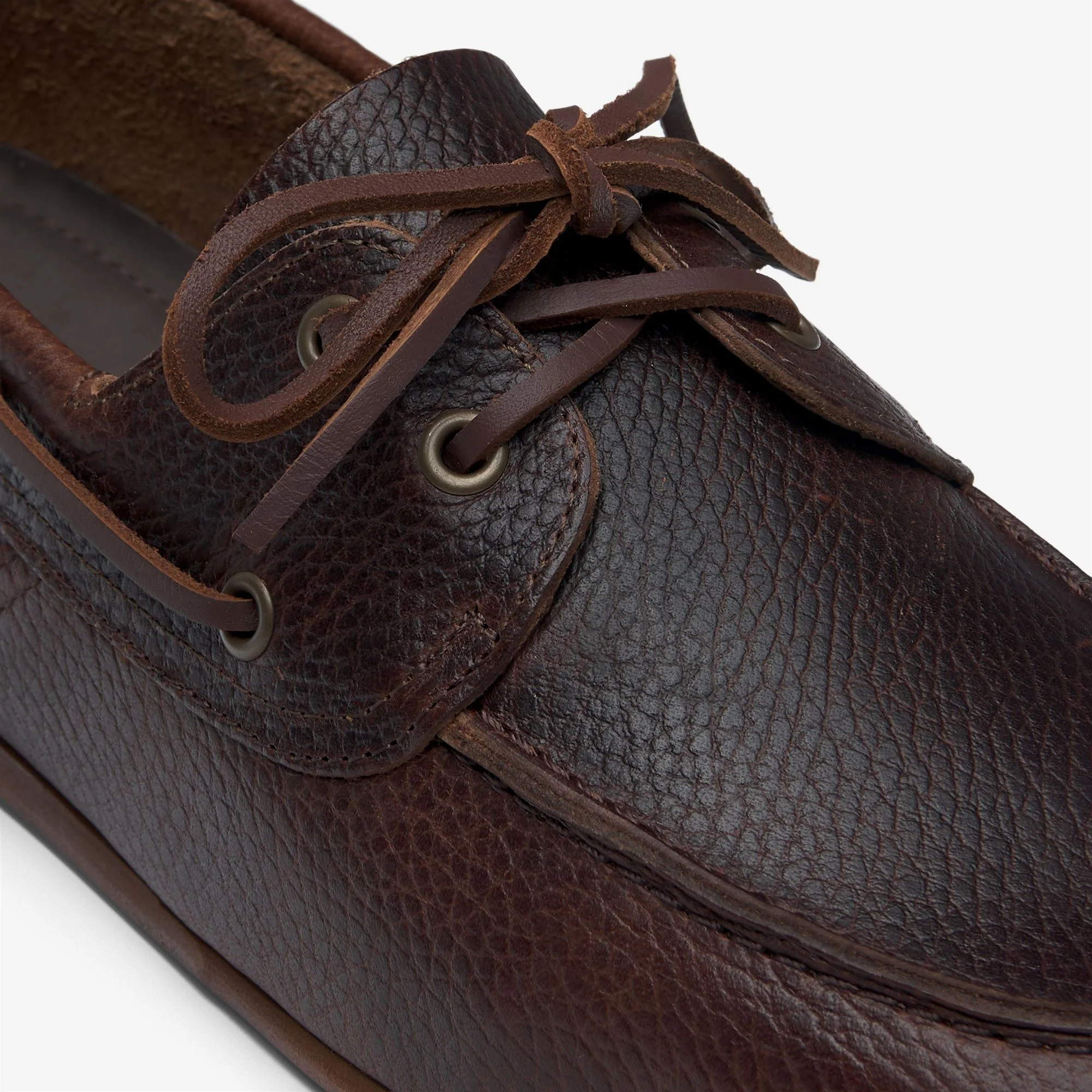 OWEN TUMBLED - Docksides - Mocassin - Man - Brown - Image 6
