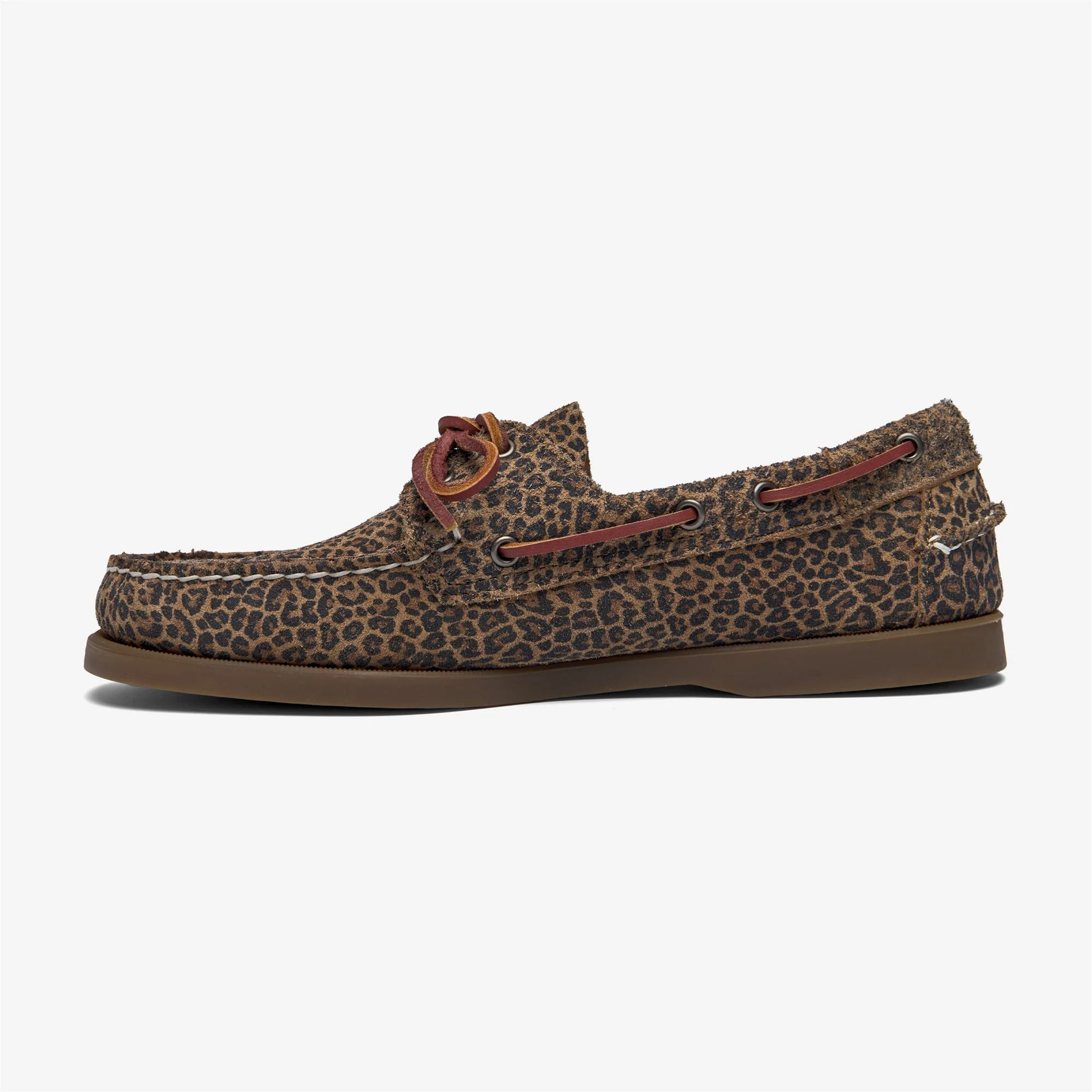 PORTLAND FLESH OUT PRINT - Docksides - Mocassin - Man - Brown-Leopard-Gum - Image 3