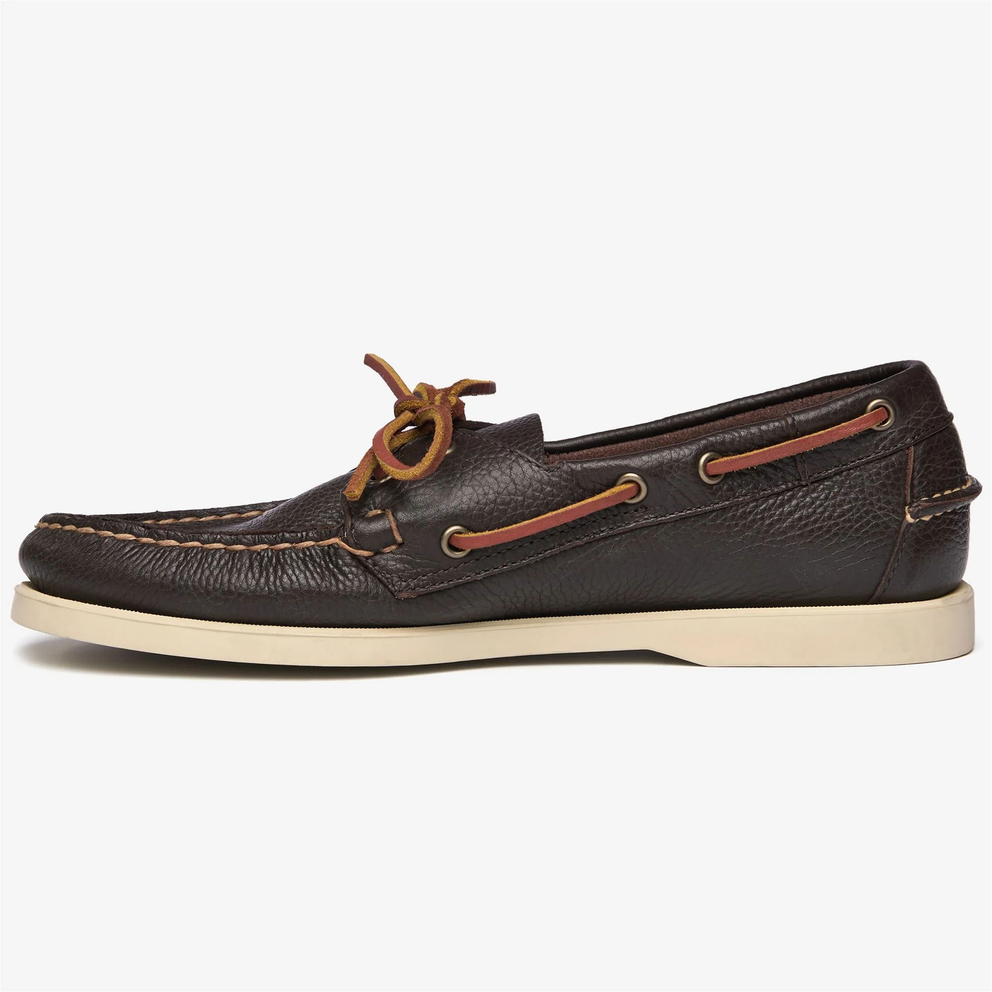 PORTLAND MARTELLATO - Docksides - Mocassin - Man - Dk Brown-Brown Seal - Image 3