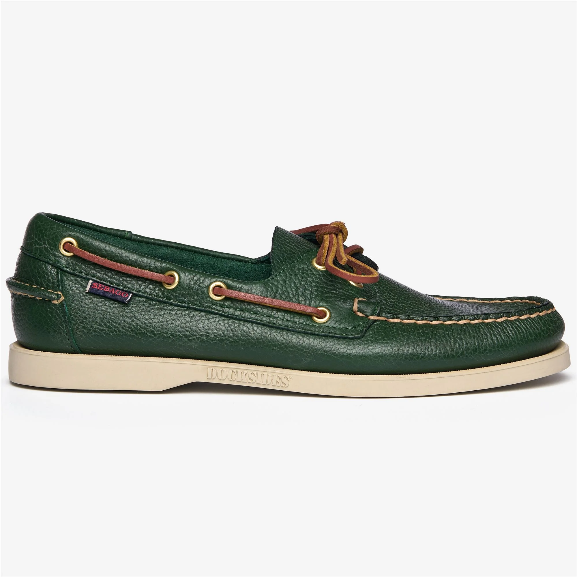 PORTLAND MARTELLATO - Docksides - Mocassin - Man - Green Hunter