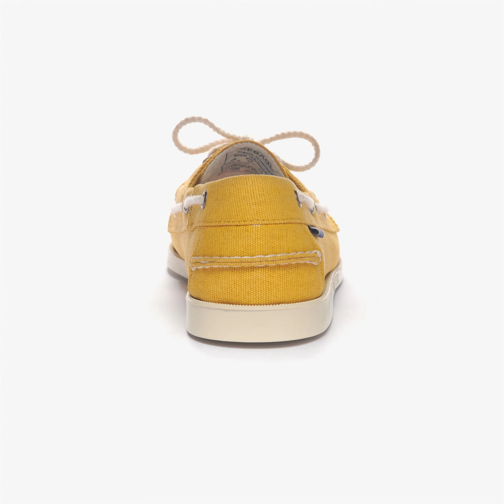 PORTLAND WASHED CANVAS - Docksides - Mocassin - Man - Yellow Mustard - Image 5