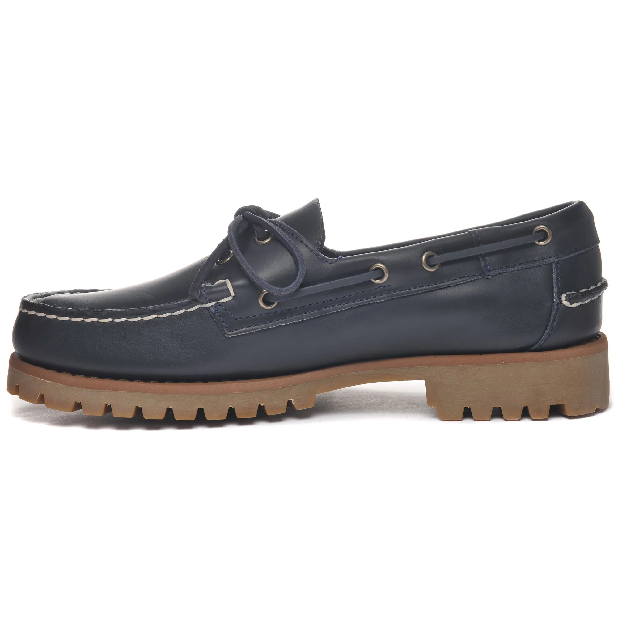 RANGER WAXY - Docksides - Moccasin - Man - Blue Navy - Image 3