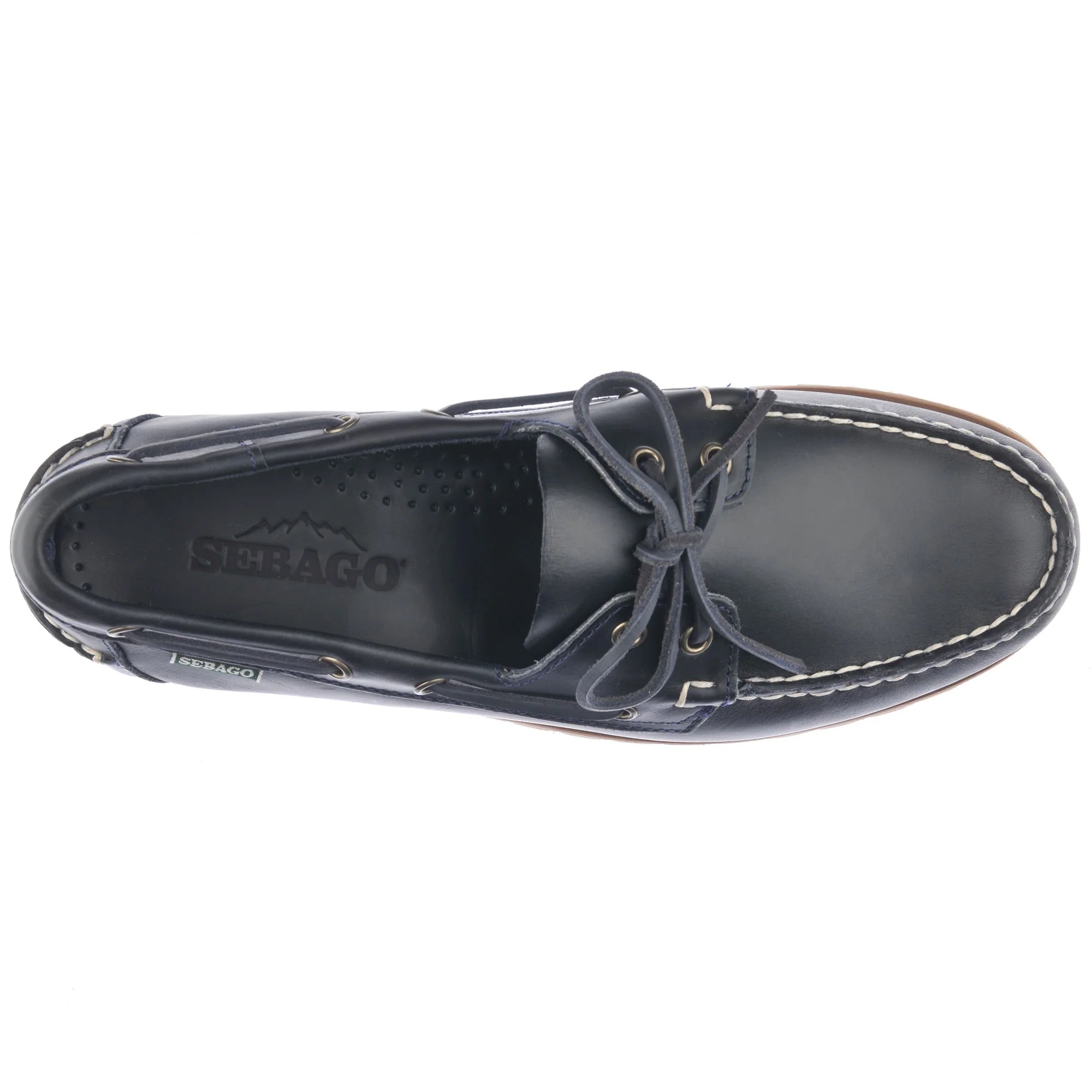 RANGER WAXY - Docksides - Moccasin - Man - Blue Navy - Image 4