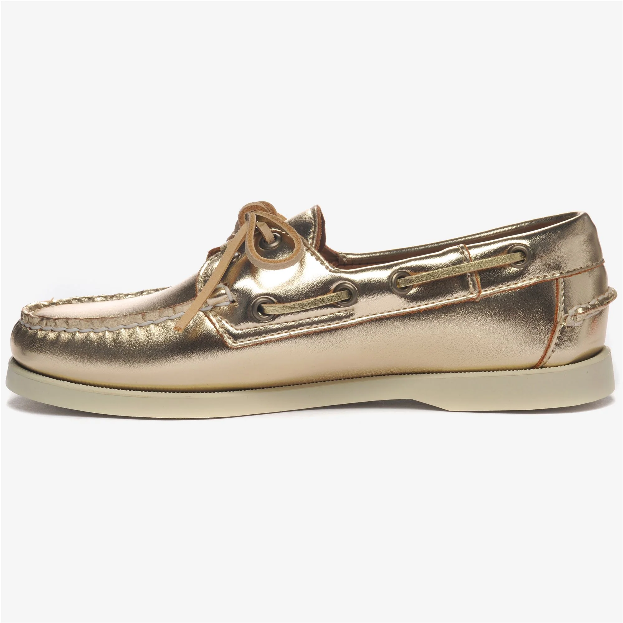 DOCKSIDES PORTLAND MET WOMAN - Docksides - Mocassin - Woman - Gold-Yellow Cadmium - Image 3