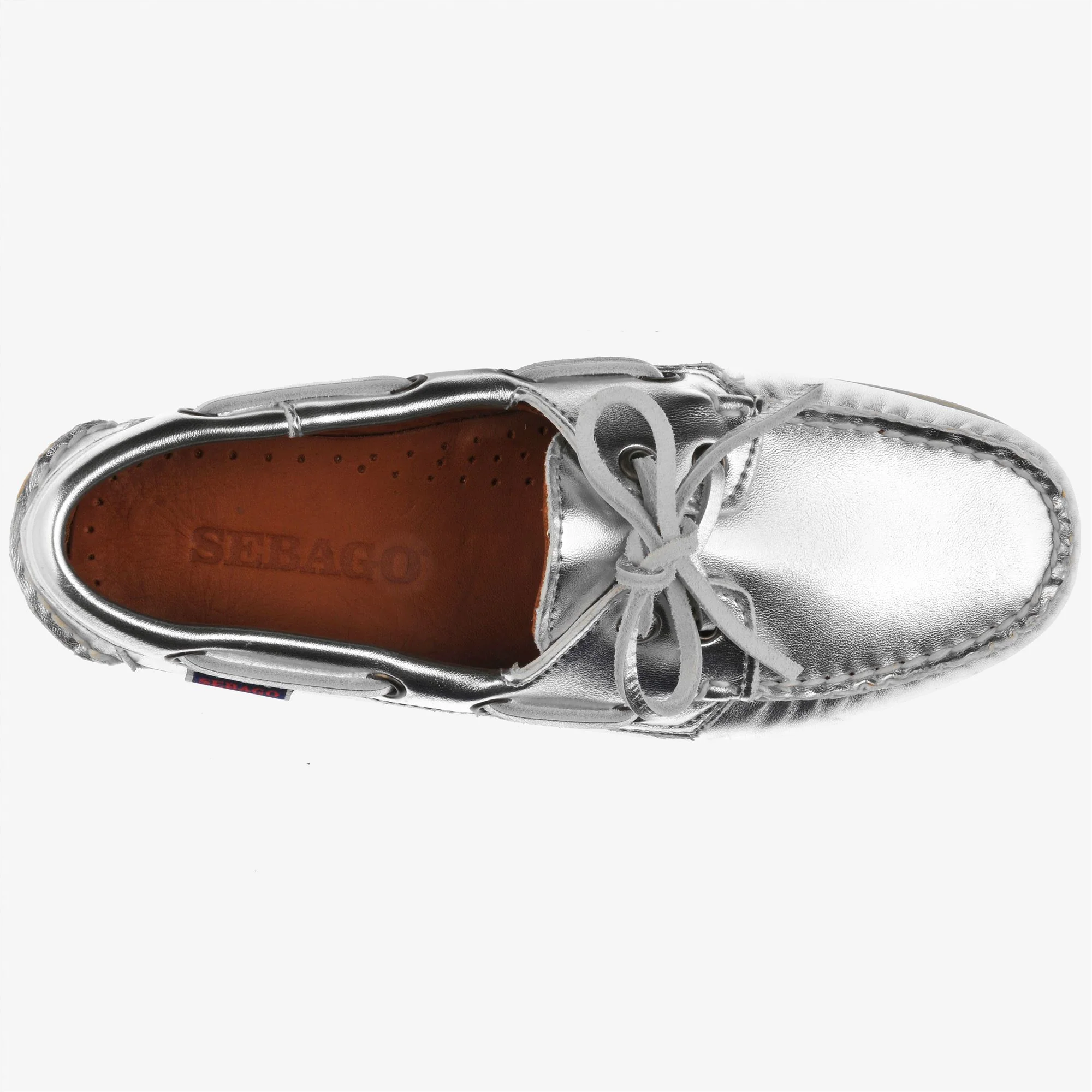 DOCKSIDES PORTLAND MET WOMAN - Docksides - Mocassin - Woman - Silver-Grey Silver - Image 4