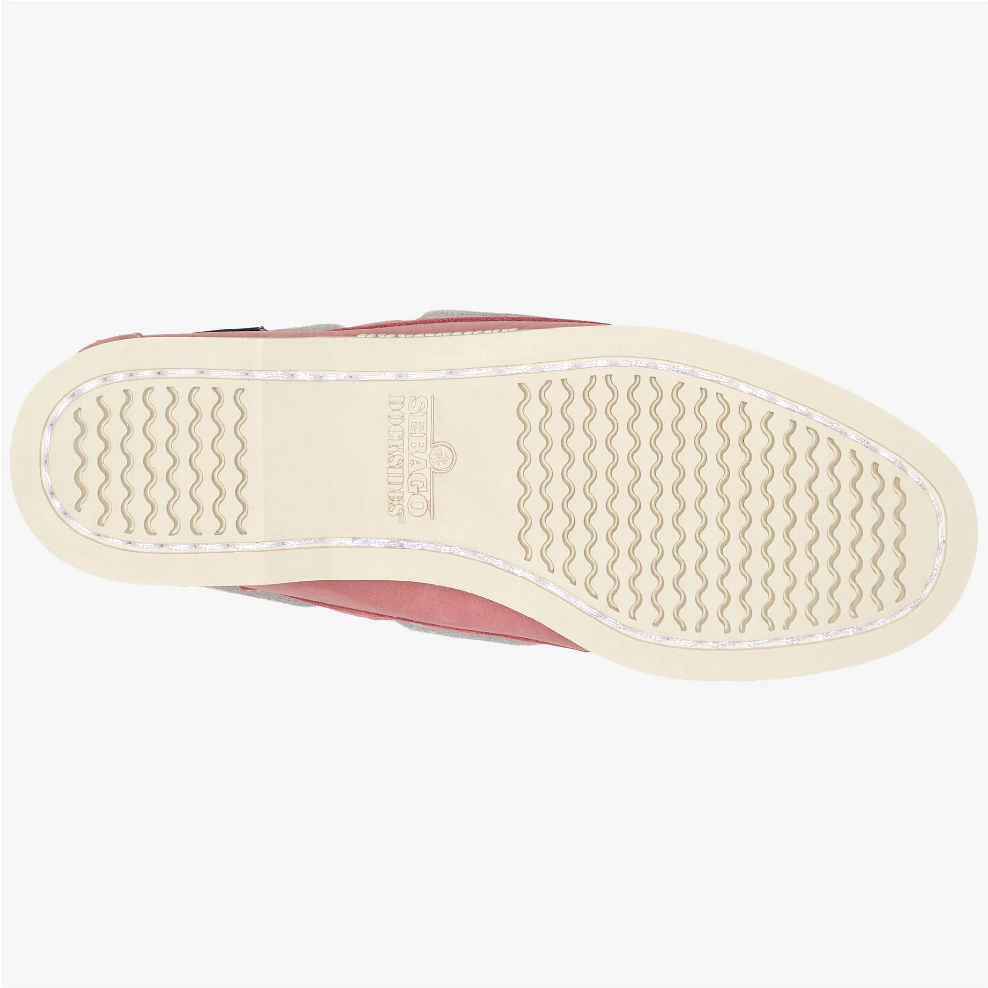 DOCKSIDES PORTLAND NUBUCK WOMAN - Docksides - Mocassin - Woman - Pink-White-Pink Sea-White - Image 2