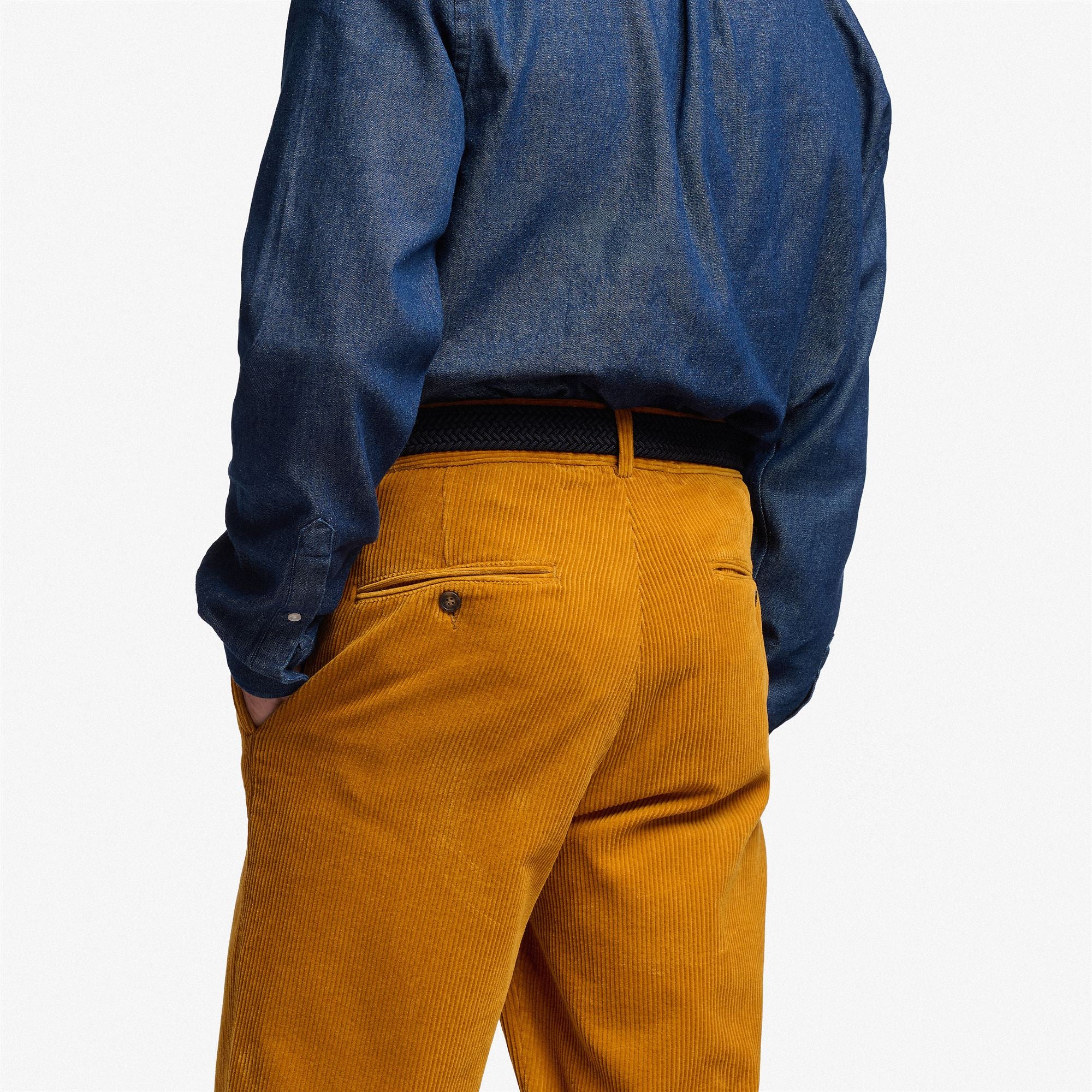 RENDON CORDUROY - Dresses - Chino - Man - Yellow Tan - Image 5