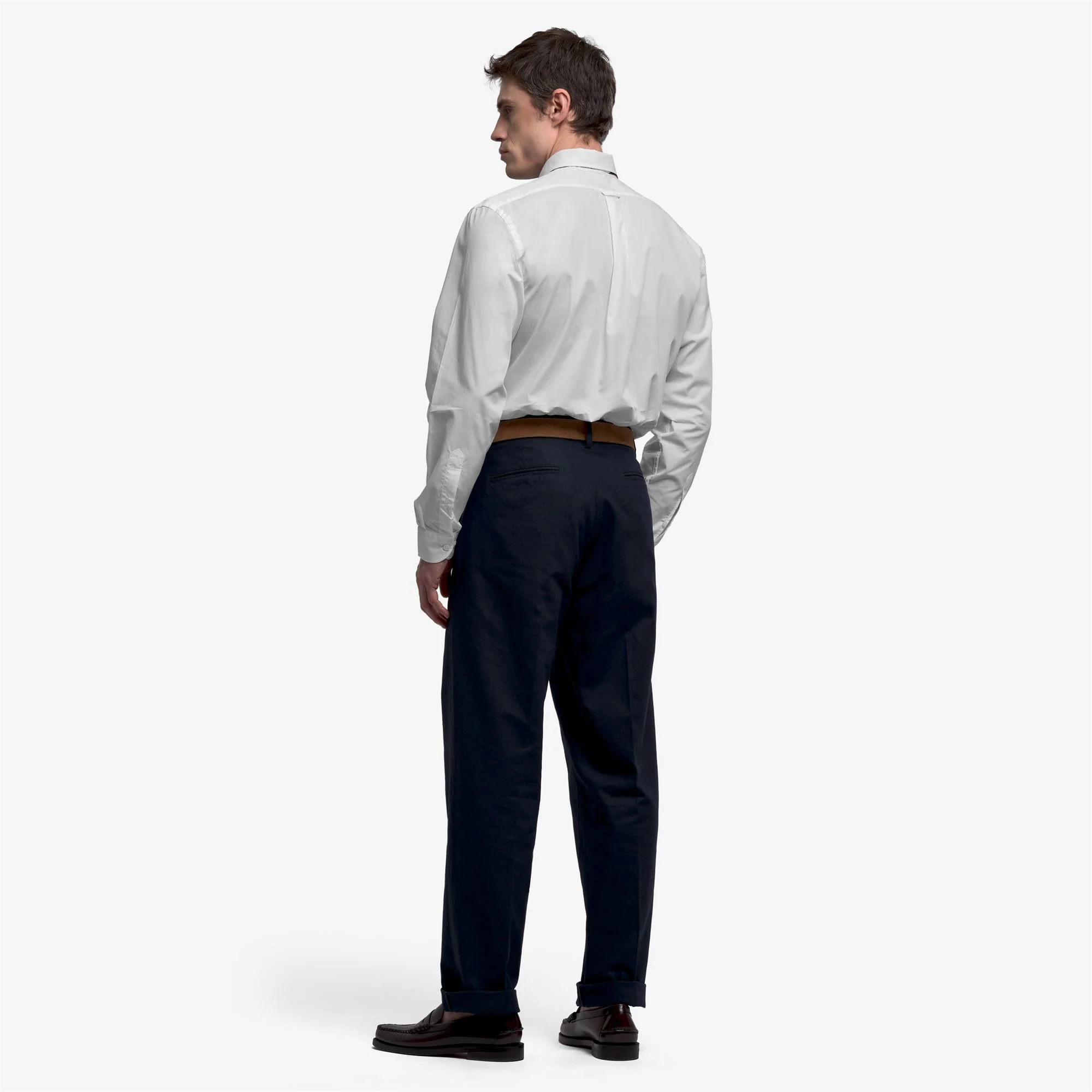 RENDON LINEN - Dresses - Pants - Man - Blue Dk - Image 5