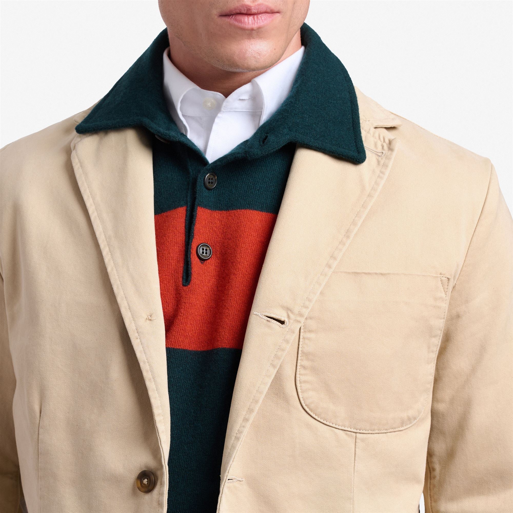 NASHVILLE TWILL - Dresses - Jacket - Unisex - Beige Safari - Image 5