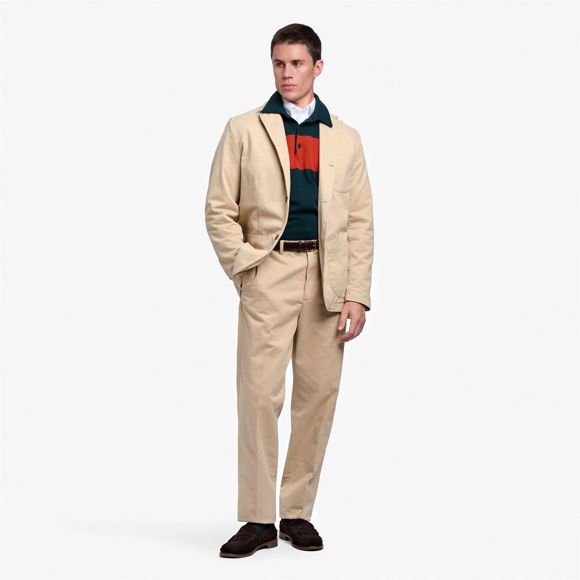 NASHVILLE TWILL - Dresses - Jacket - Unisex - Beige Safari - Image 6