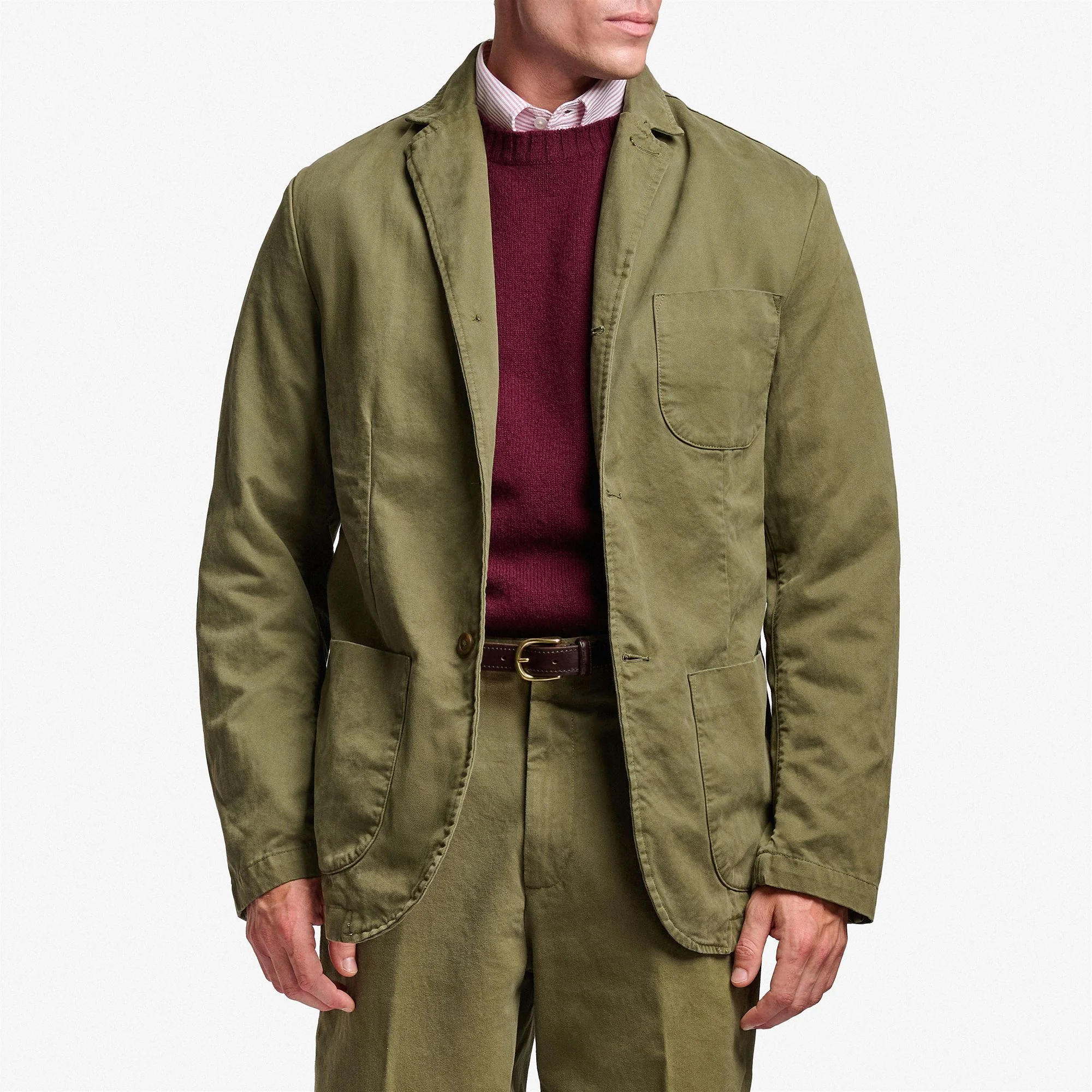 NASHVILLE TWILL - Dresses - Jacket - Unisex - Green Academia - Image 3