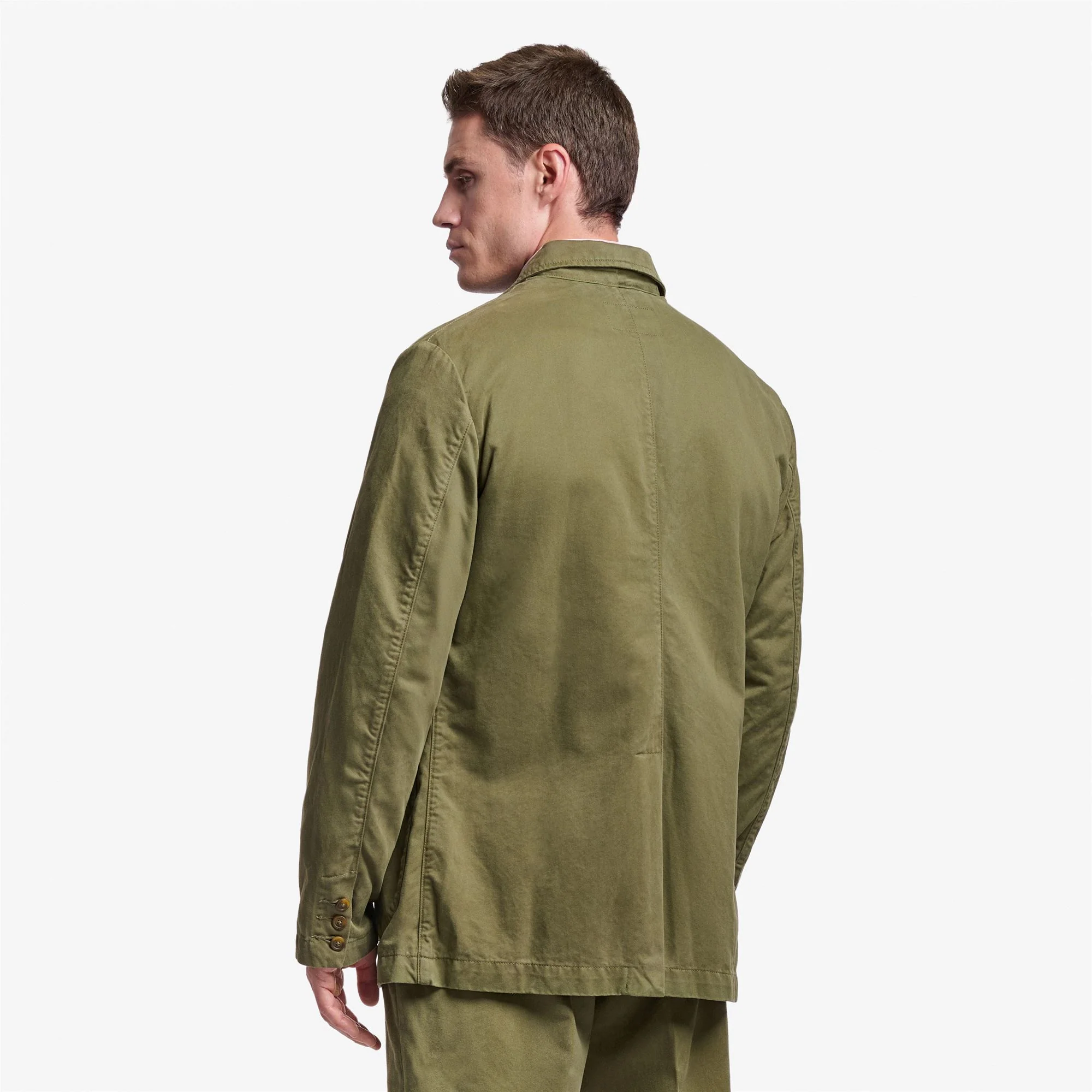 NASHVILLE TWILL - Dresses - Jacket - Unisex - Green Academia - Image 4