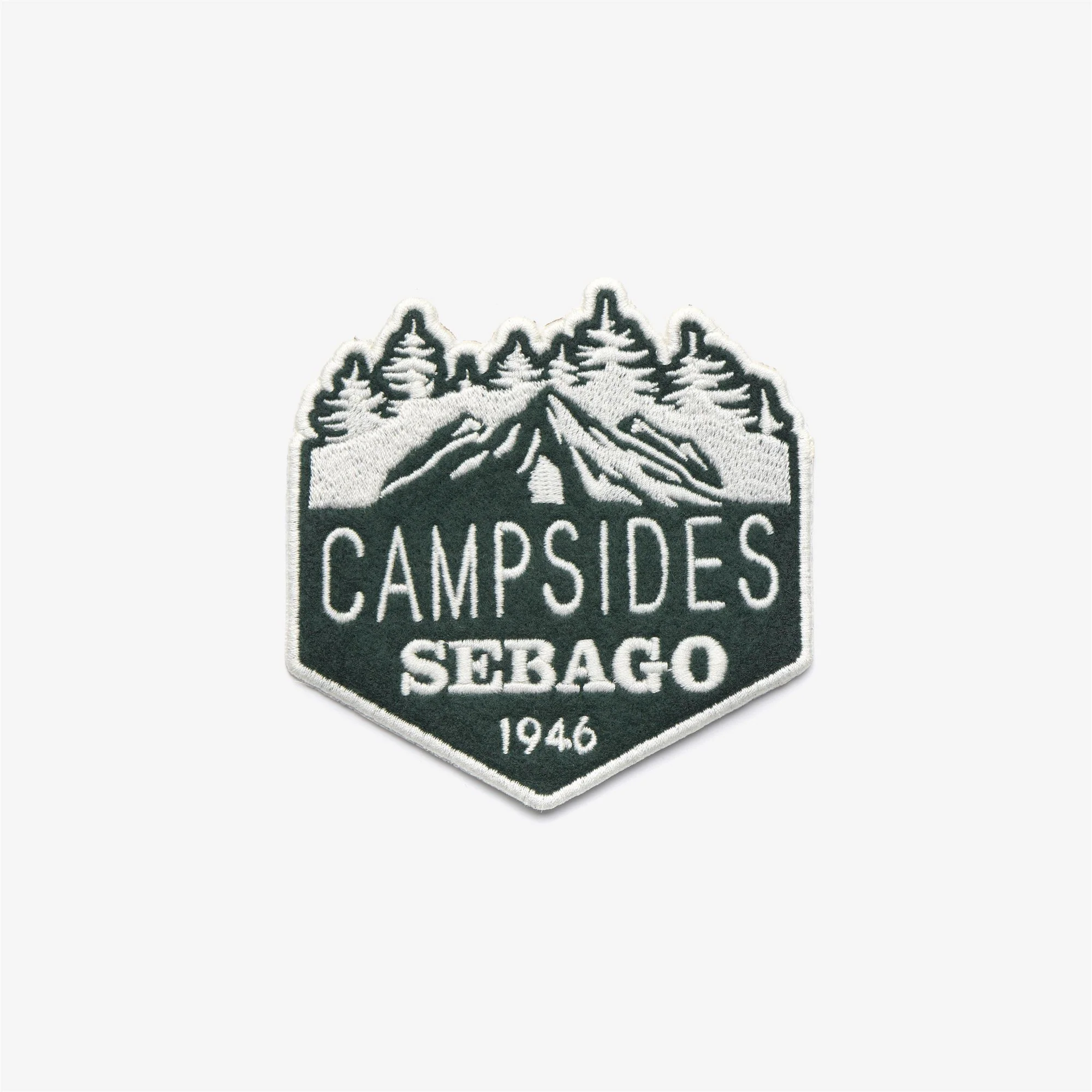 CAMPSIDES SEBAGO - External Decoration - Patch - Unisex - GREEN-OFF WHITE