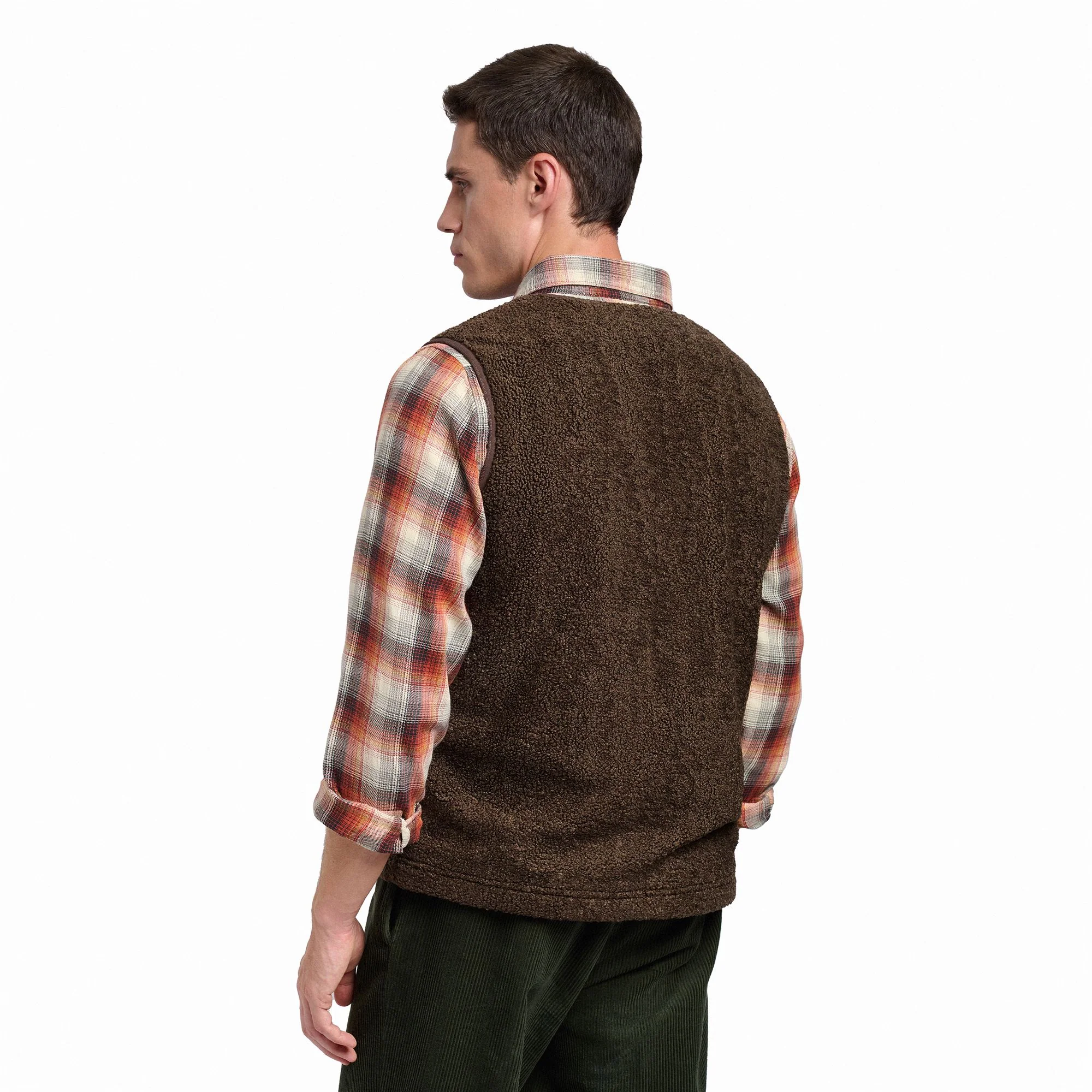 TREMONT - Fleece - Vest - Unisex - Brown Moro - Image 4