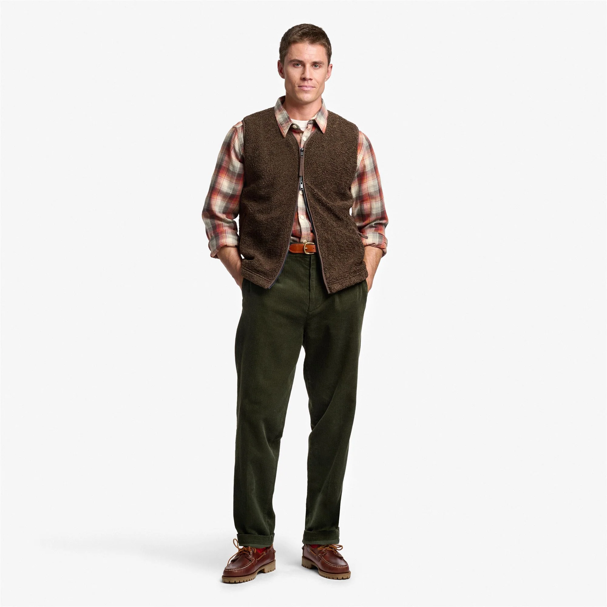 TREMONT - Fleece - Vest - Unisex - Brown Moro - Image 5