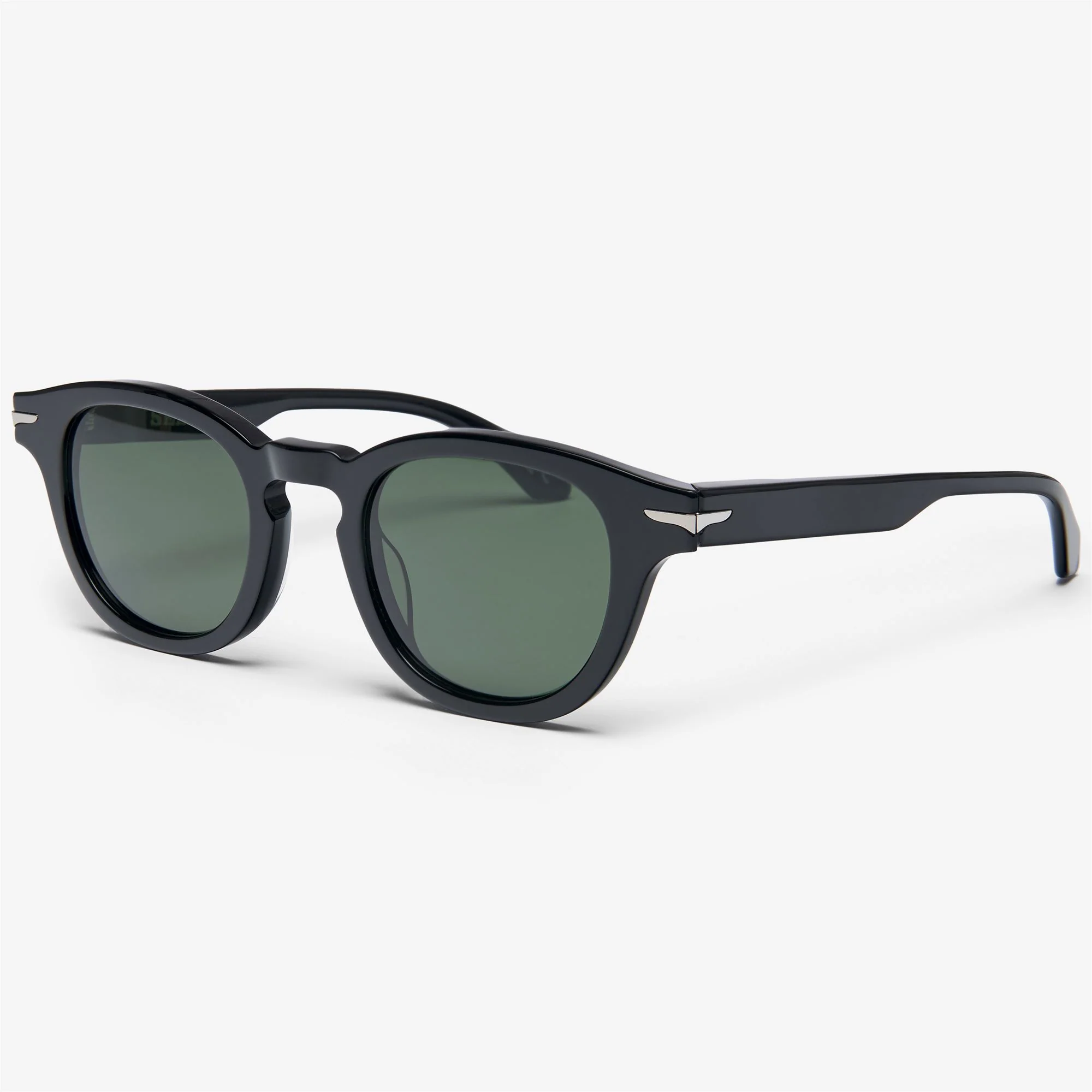 DAN - Glasses - Sunglasses - Unisex - Black-Green