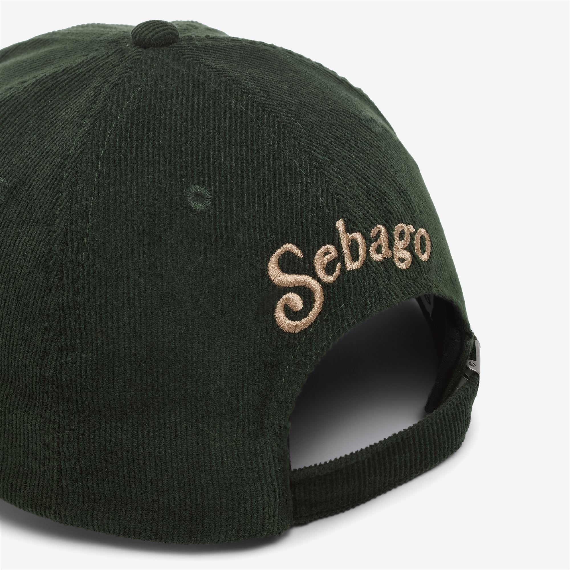 CONNOR CORDUROY BAIT - Headwear - Cap - Unisex - Green Olive Bait - Image 3