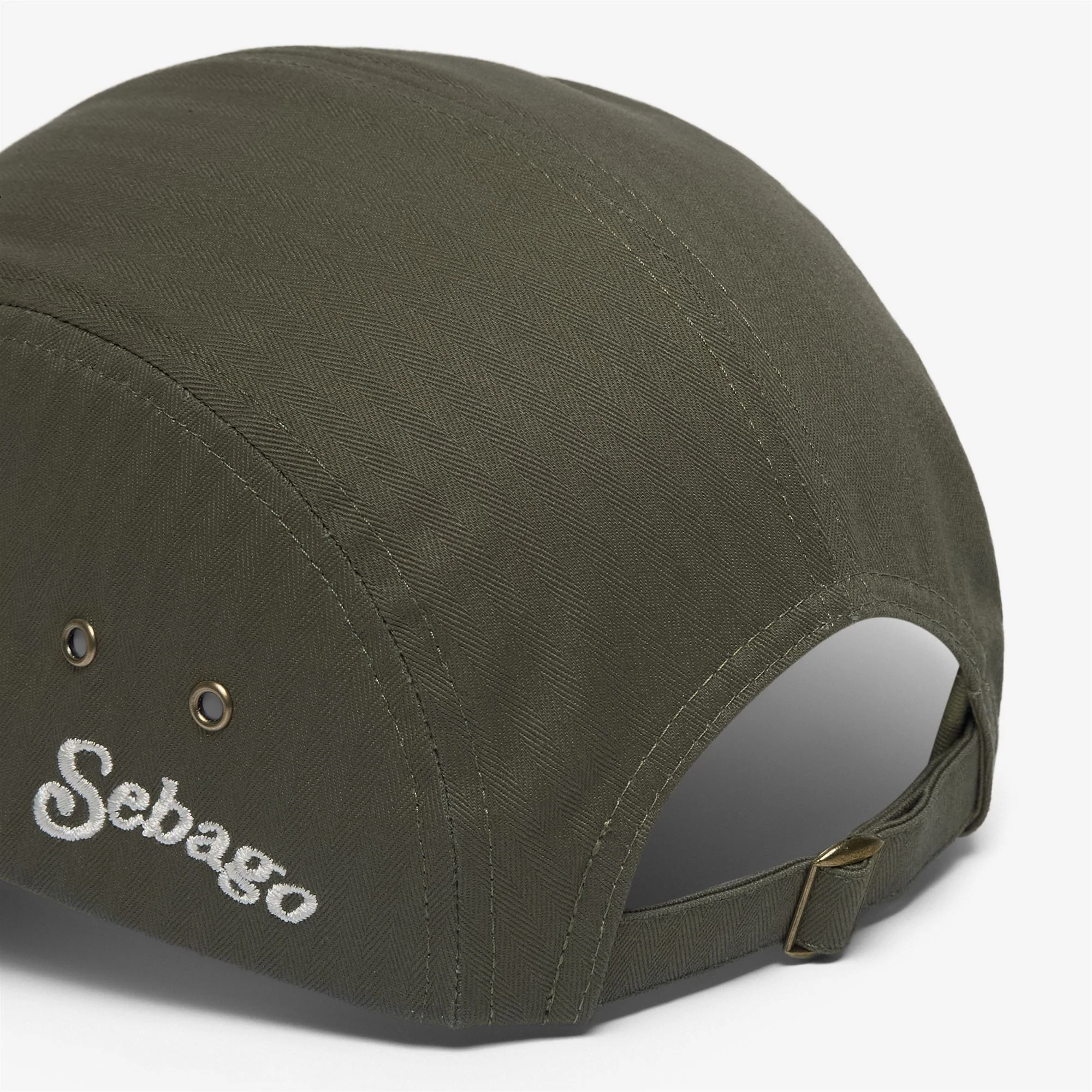 SWORDFISH HERRINGBONE - Headwear - Visor - Unisex - Green Winter - Image 3