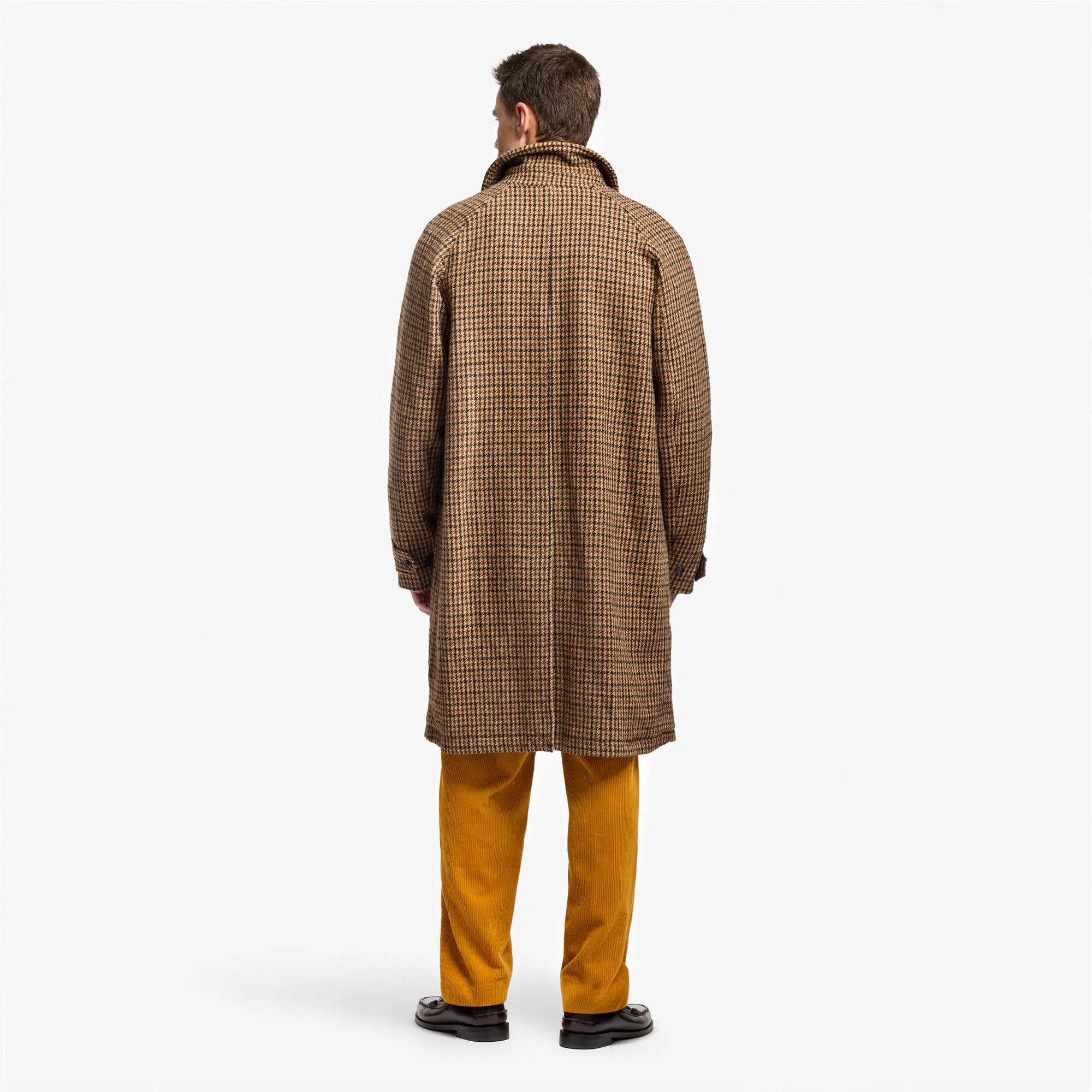 BEAM PIED DE POULE - Jackets - Long - Unisex - Beige-Brown-Dk Navy - Image 4
