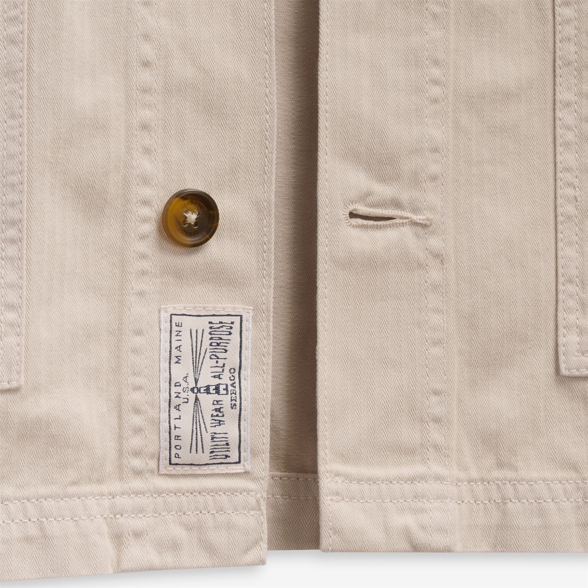 DORR HERRINGBONE - Jackets - Jacket - Unisex - Beige Gesso - Image 3