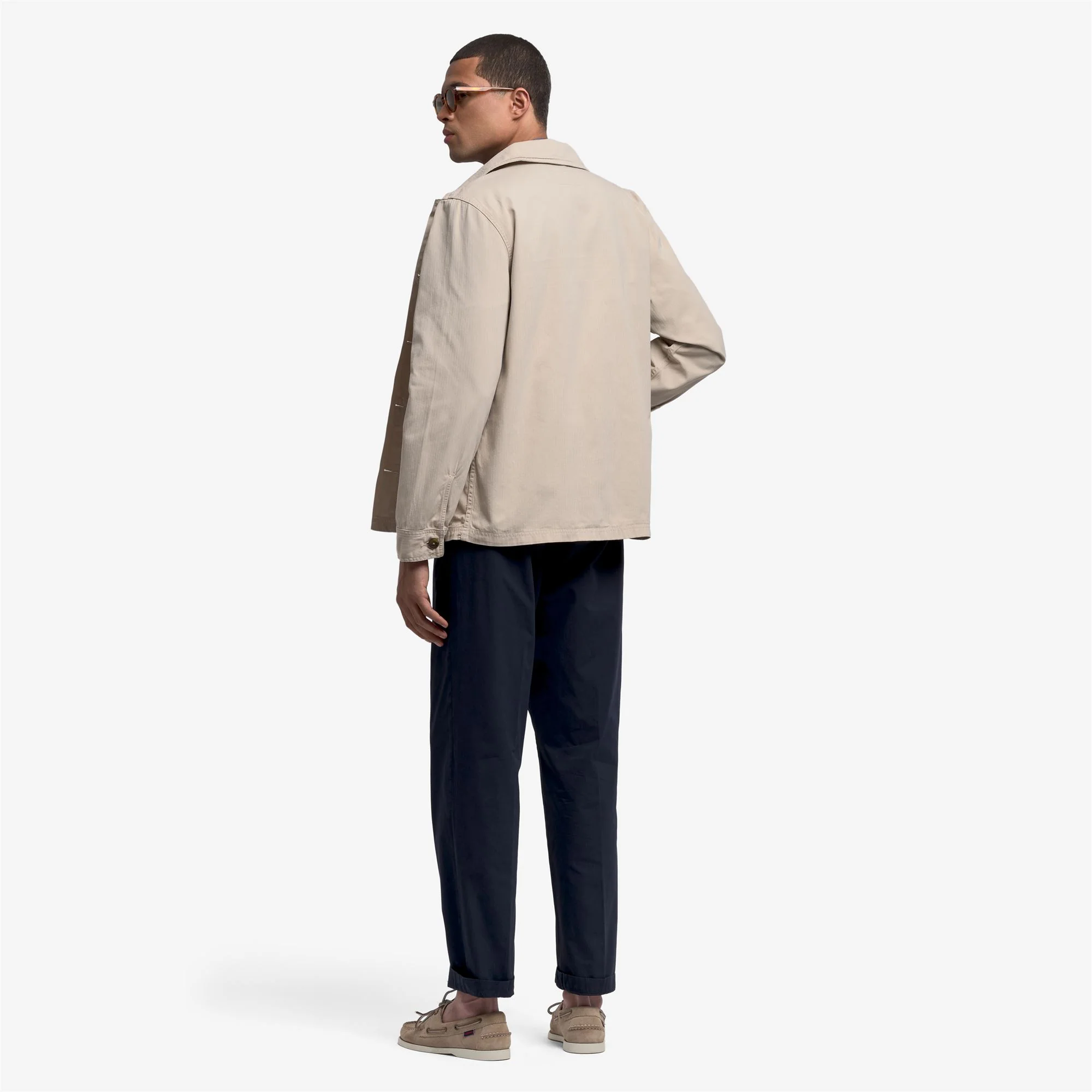 DORR HERRINGBONE - Jackets - Jacket - Unisex - Beige Gesso - Image 5