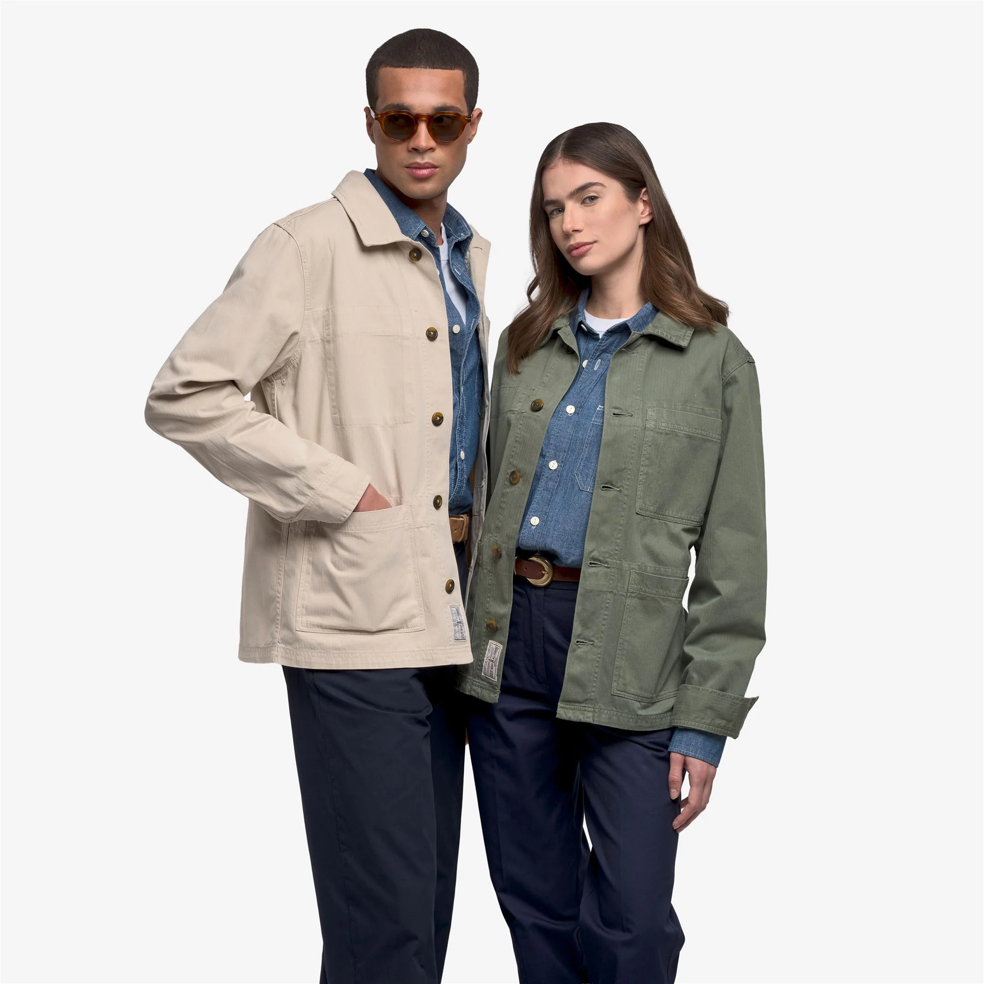 DORR HERRINGBONE - Jackets - Jacket - Unisex - Beige Gesso - Image 7