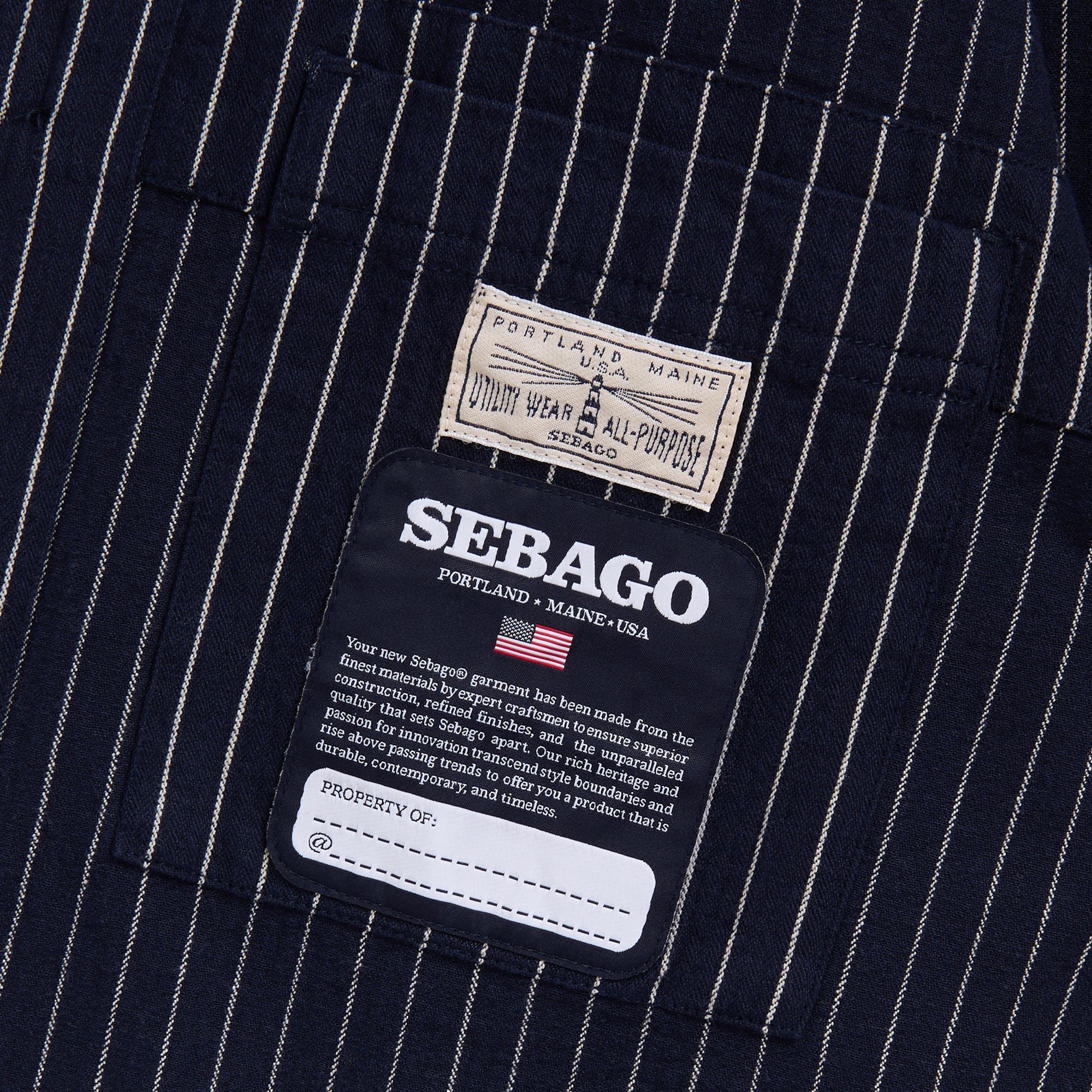 DORR STRIPES - Jackets - Mid - Unisex - BLUE-WHITE NATURAL - Image 3