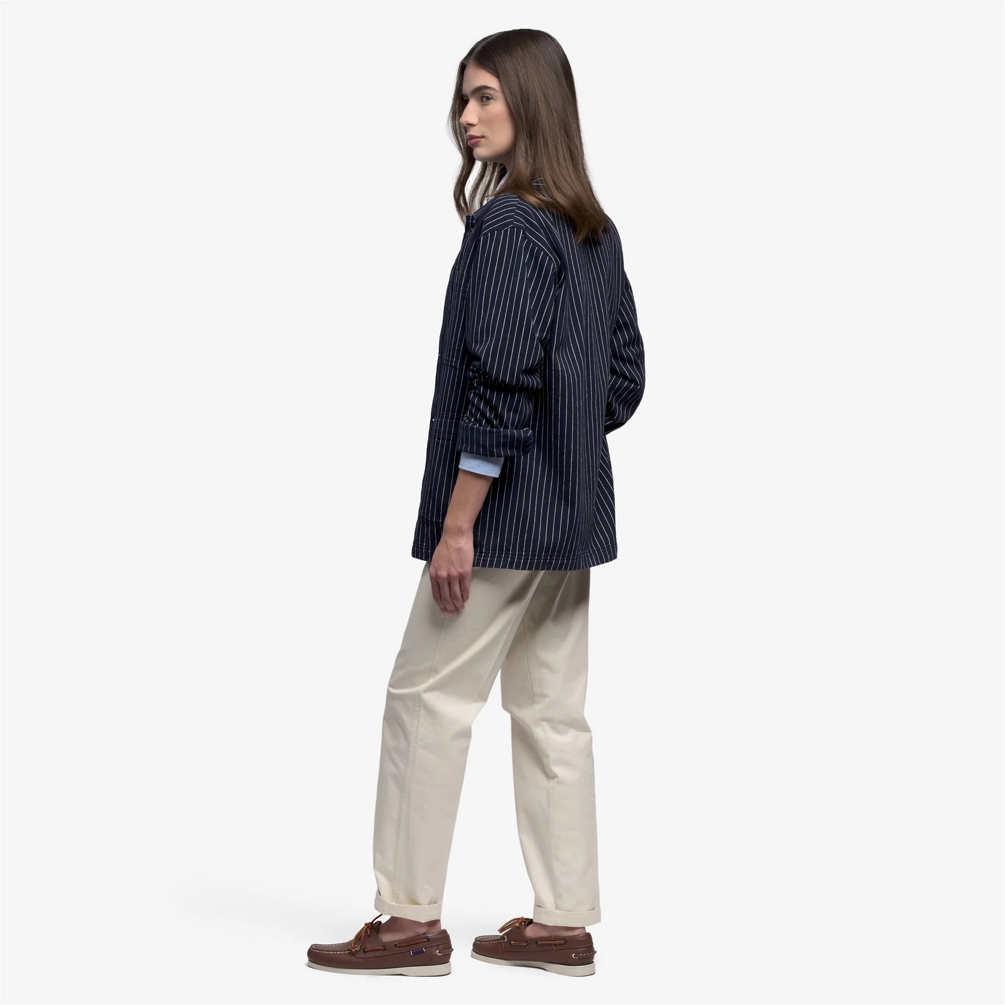 DORR STRIPES - Jackets - Mid - Unisex - BLUE-WHITE NATURAL - Image 5