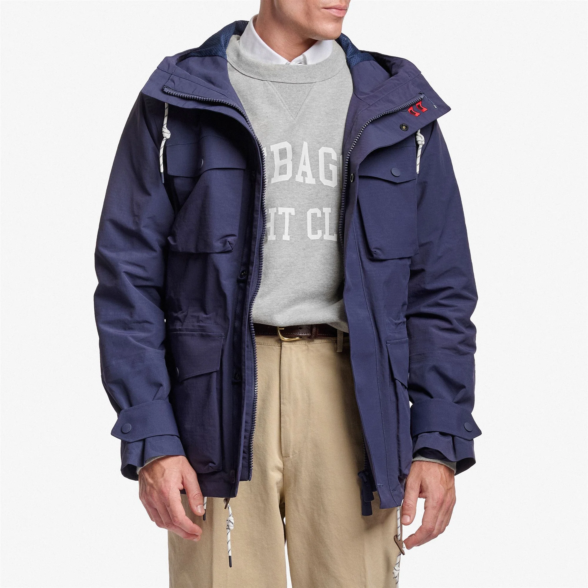 HURRICANE DIAZ - Jackets - 3/4 Length - Unisex - Blue Marine - Image 4