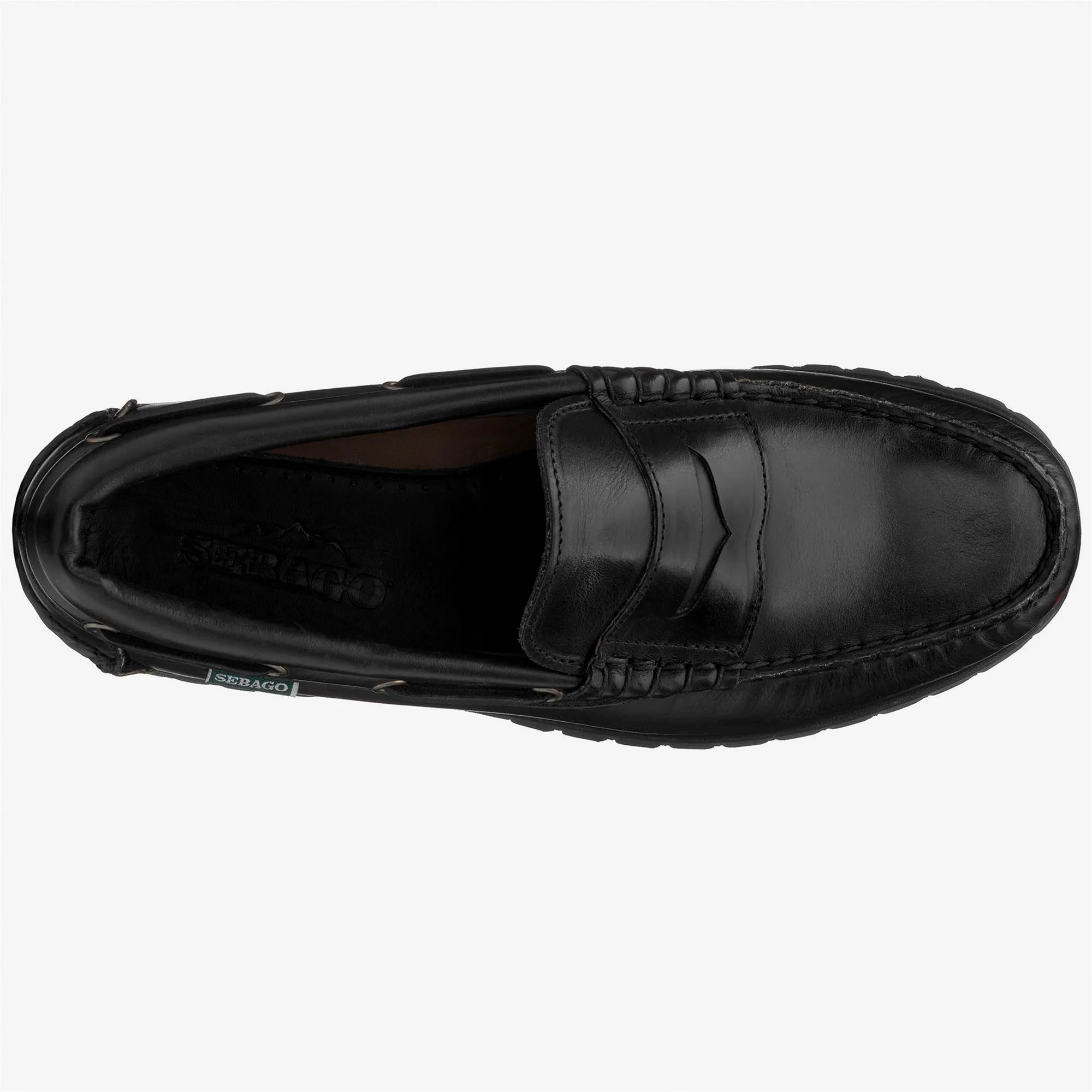 ACADIA MOCCASIN - Docksides - Moccasin - Man - Total Black-Black - Image 4