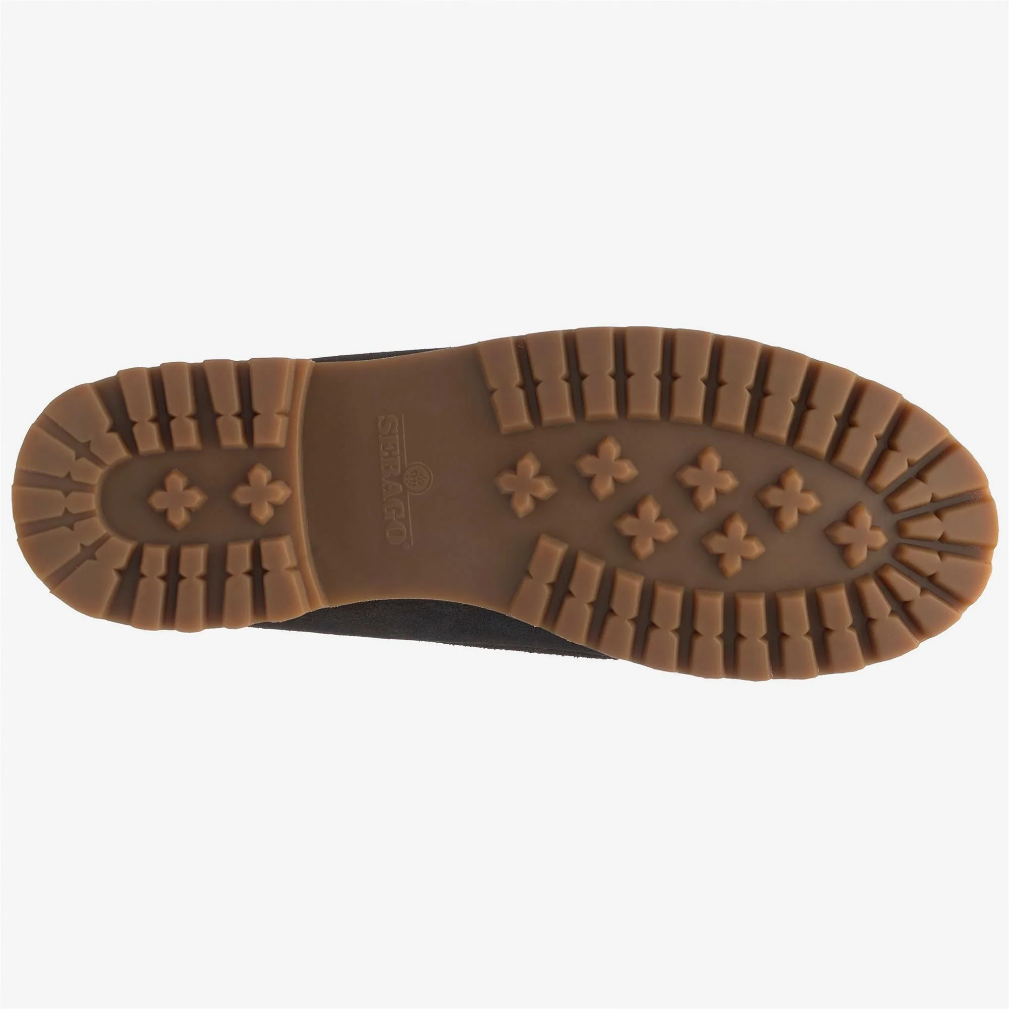 ASKOOK LUG SUEDE WAXED - Docksides - Moccasin - Man - Dk Brown-Brown Seal - Image 2