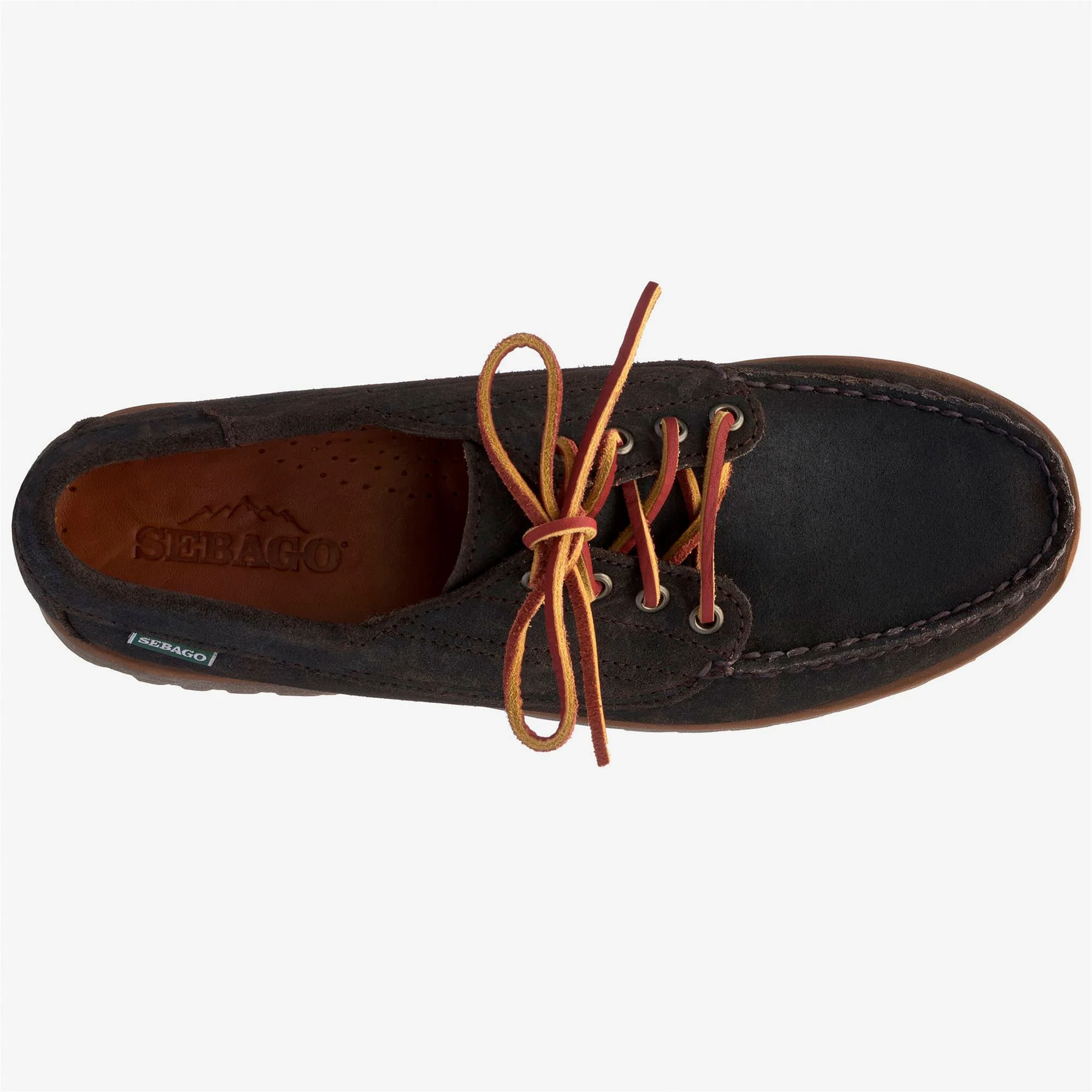ASKOOK LUG SUEDE WAXED - Docksides - Moccasin - Man - Dk Brown-Brown Seal - Image 4