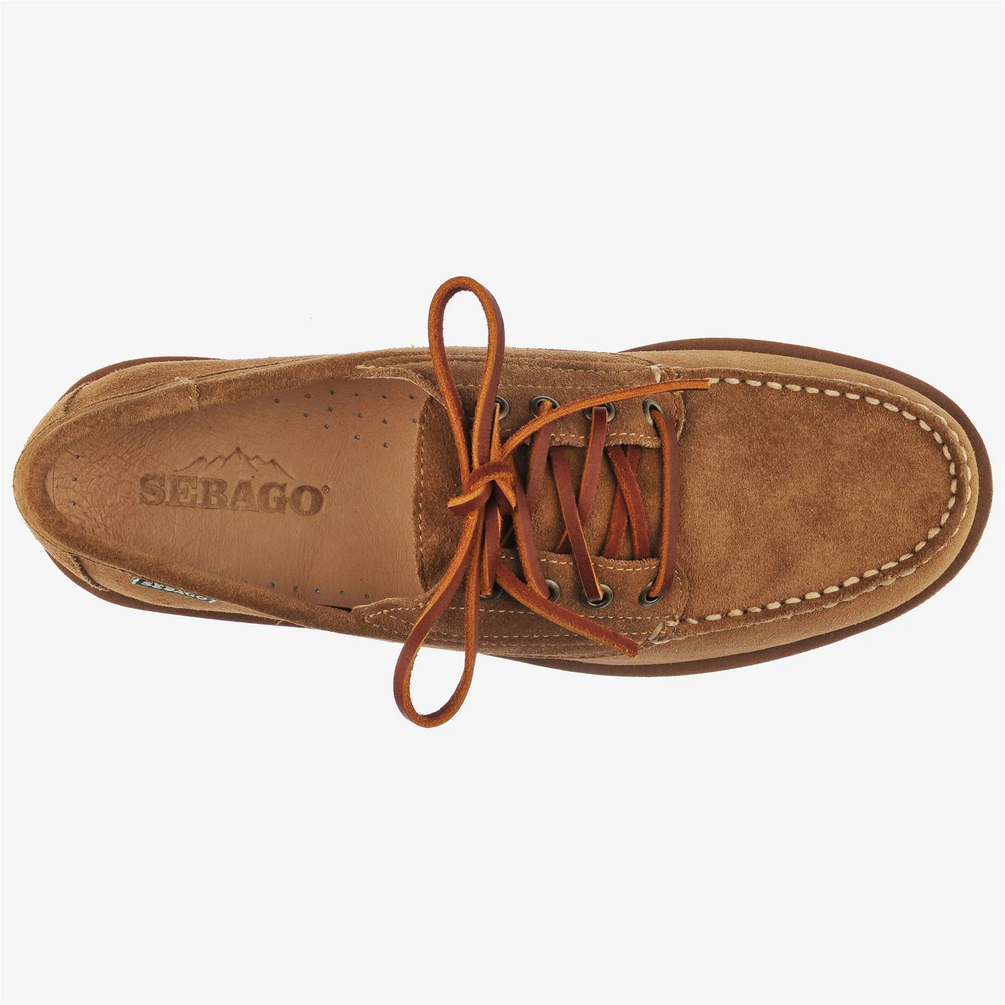 ASKOOKFIELD SUEDE - Moc - Low Cut - Man - Beige Camel-Beige Taffy - Image 4