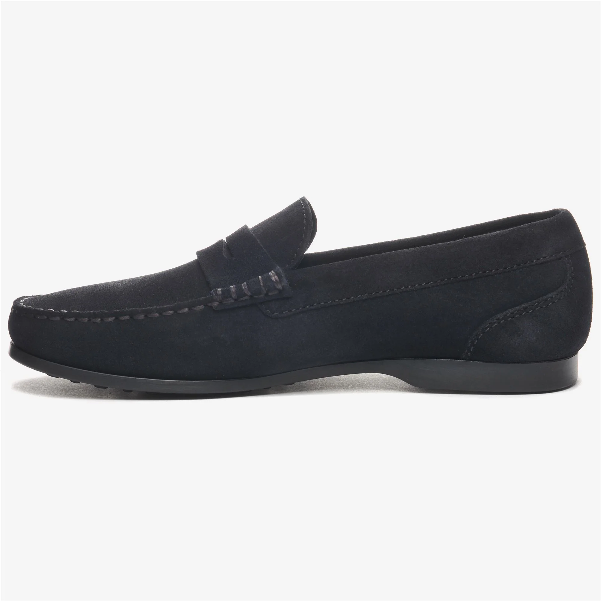 BYRON SUEDE - Moc - Moccasin - Man - Blue Navy - Image 3